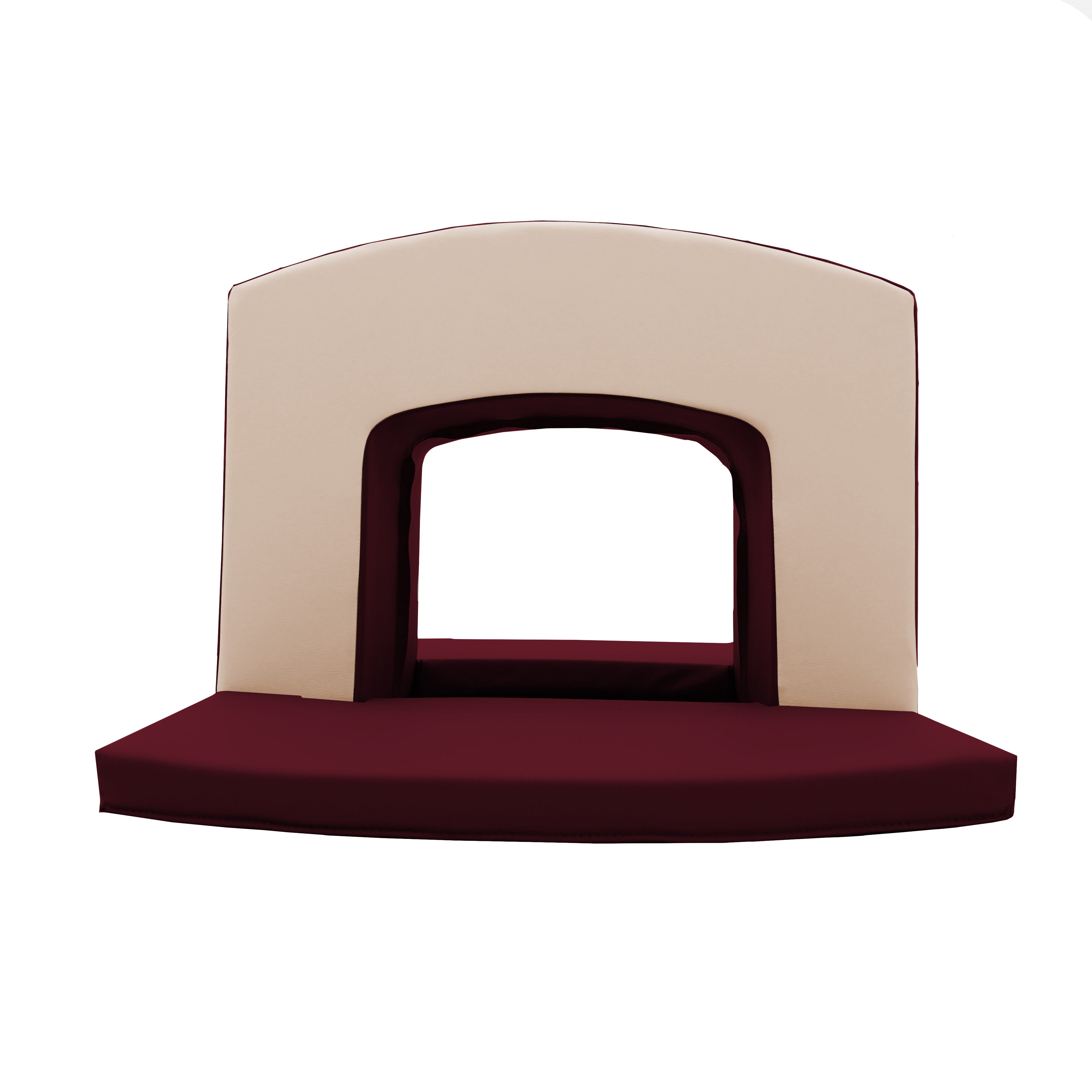 SoftScape Curved Top Tunnel Climber, 3-Piece Set - Bordeaux/Beige