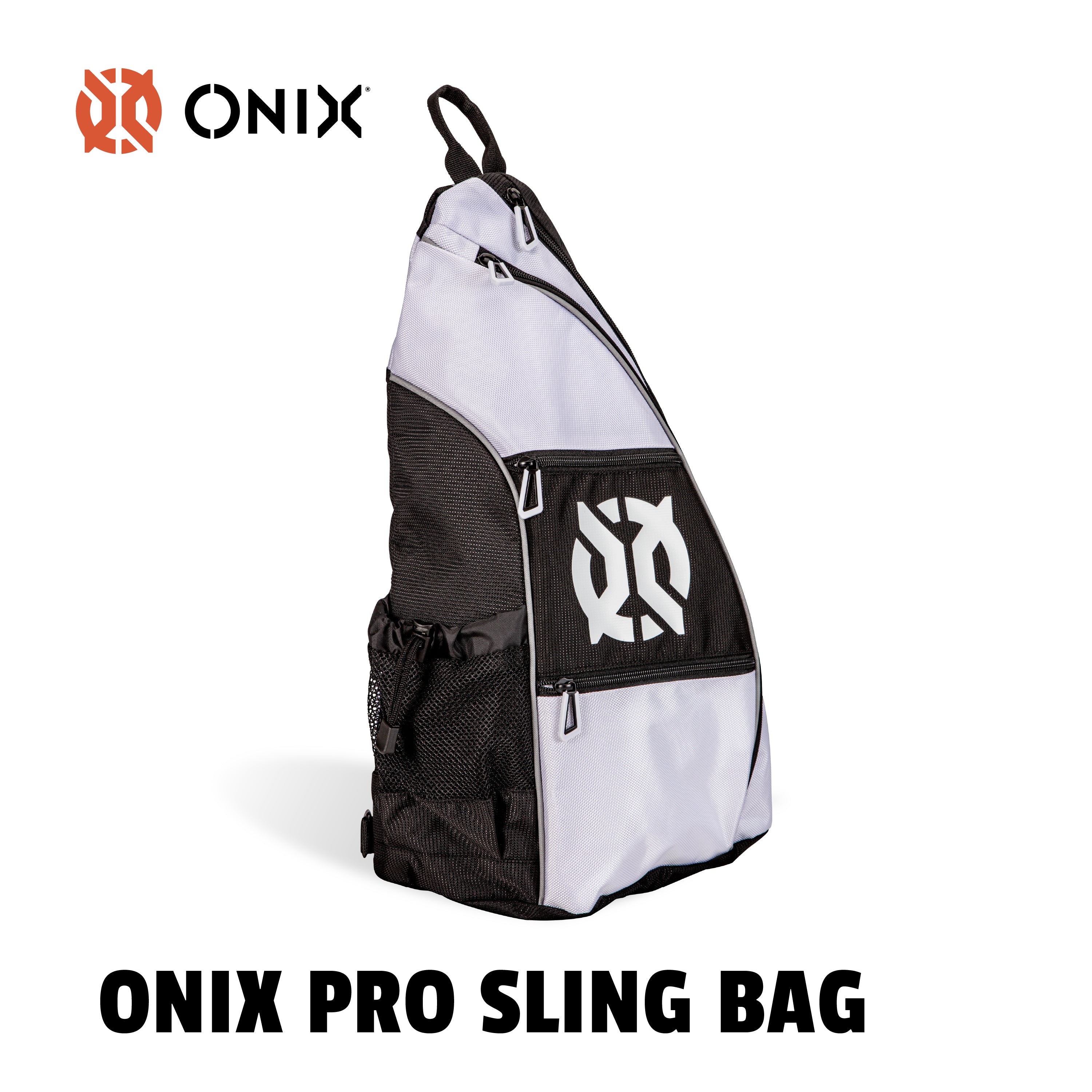 ONIX Pro Team Sling Bag — White/Black