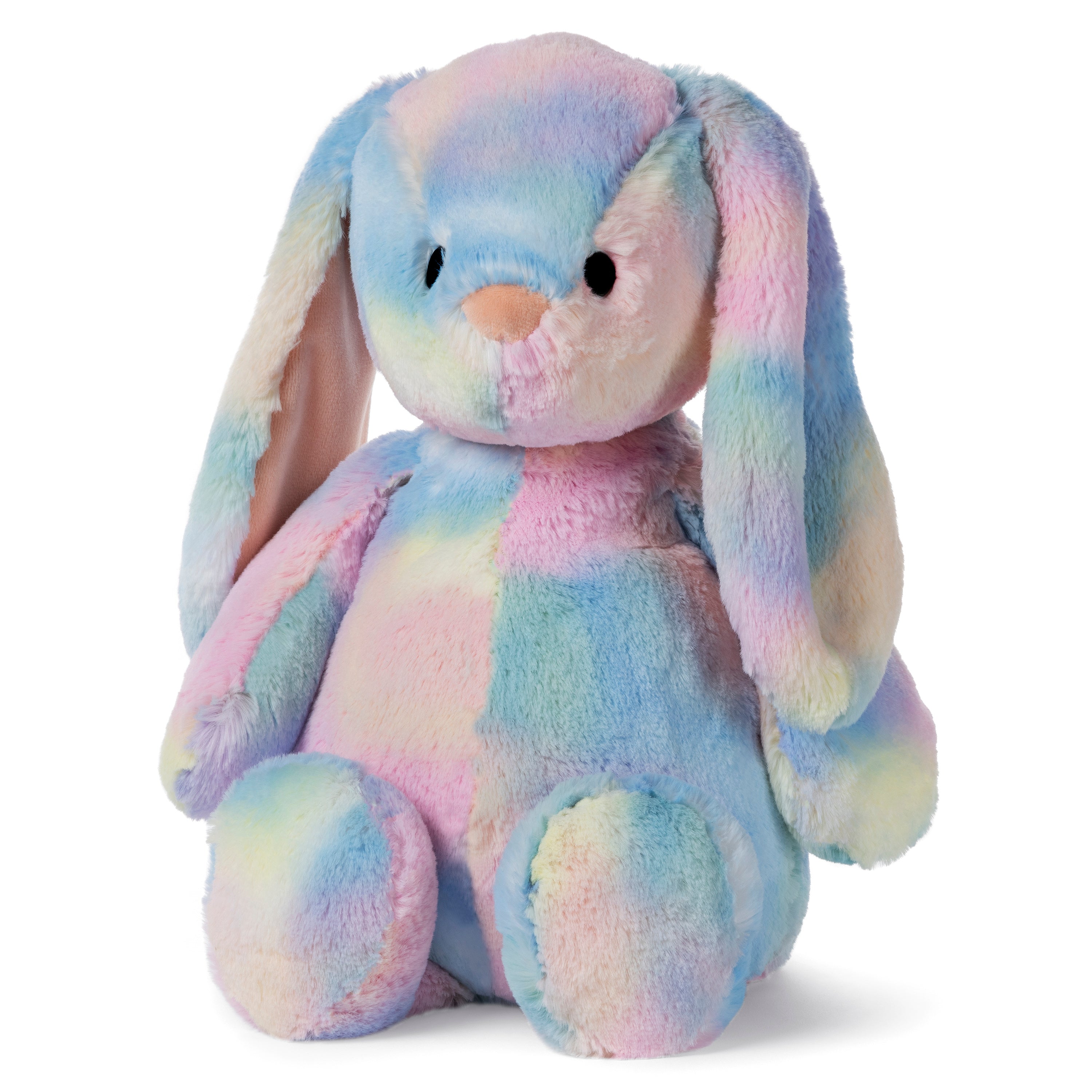 GUND Thistle Rabbit, Easter Bunny Stuffed Animal, Easter Decorations, Plush Toy for Ages 1 and Up, Rainbow, 15"