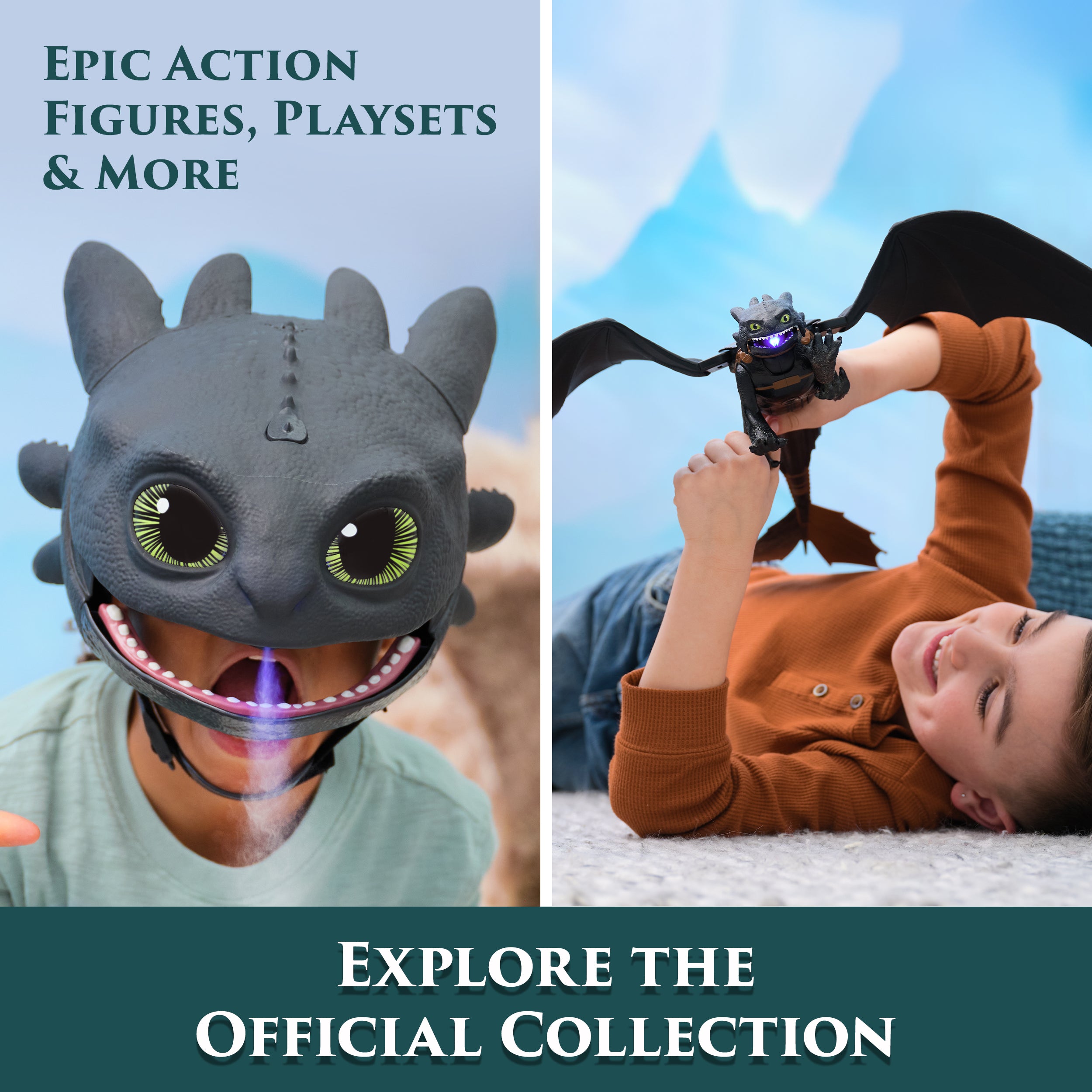 Dreamworks Dragons How to Train Your Dragon, Hug and Glide Toothless Plush Toy, 12” Dragon Stuffed Animal, Kids Toys for Boys Ages 4 and Up