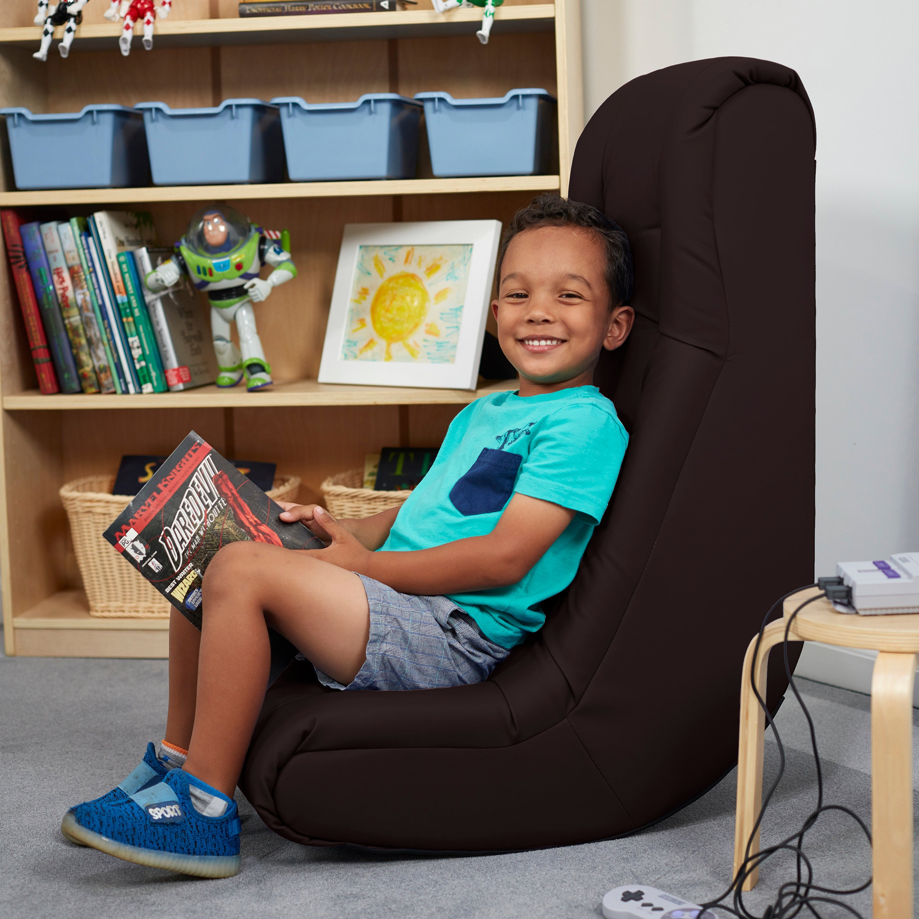 Tufted Soft Rocker - Black
