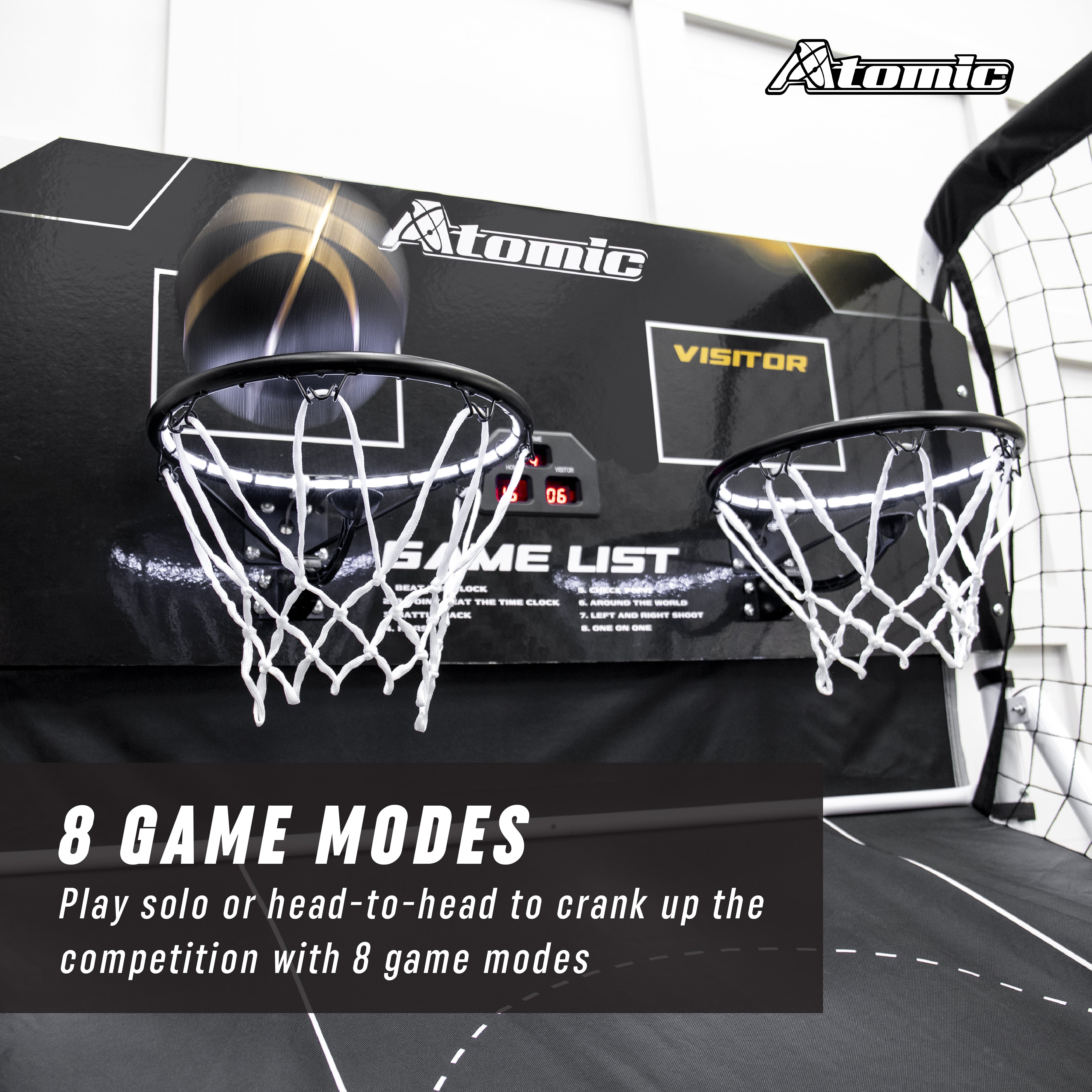 Atomic Gold Basketball Shootout Legend