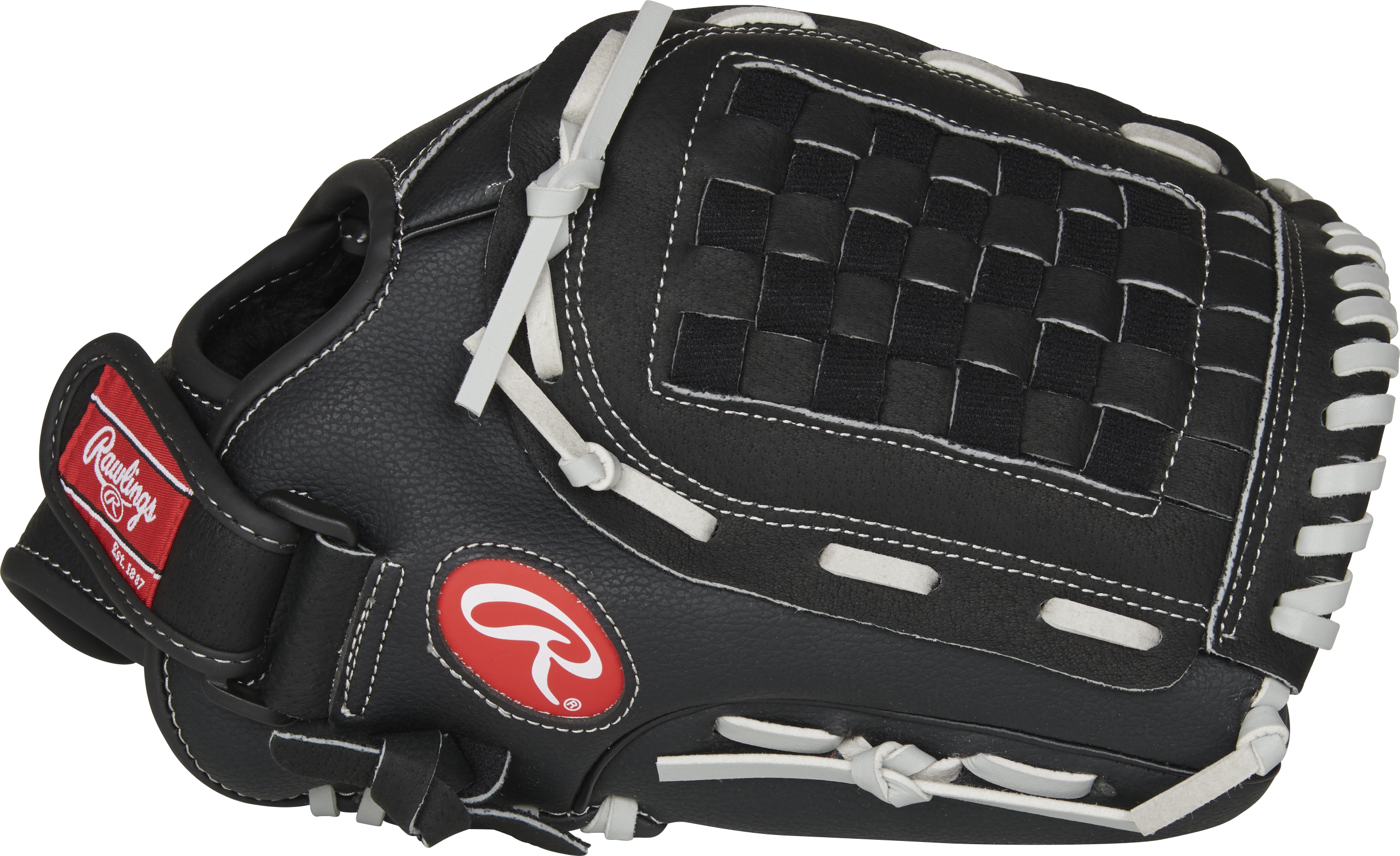 Rawlings Rsb Softball Series 12.5-Inch Softball Glove - Right Hand Thrower - Gray/Black
