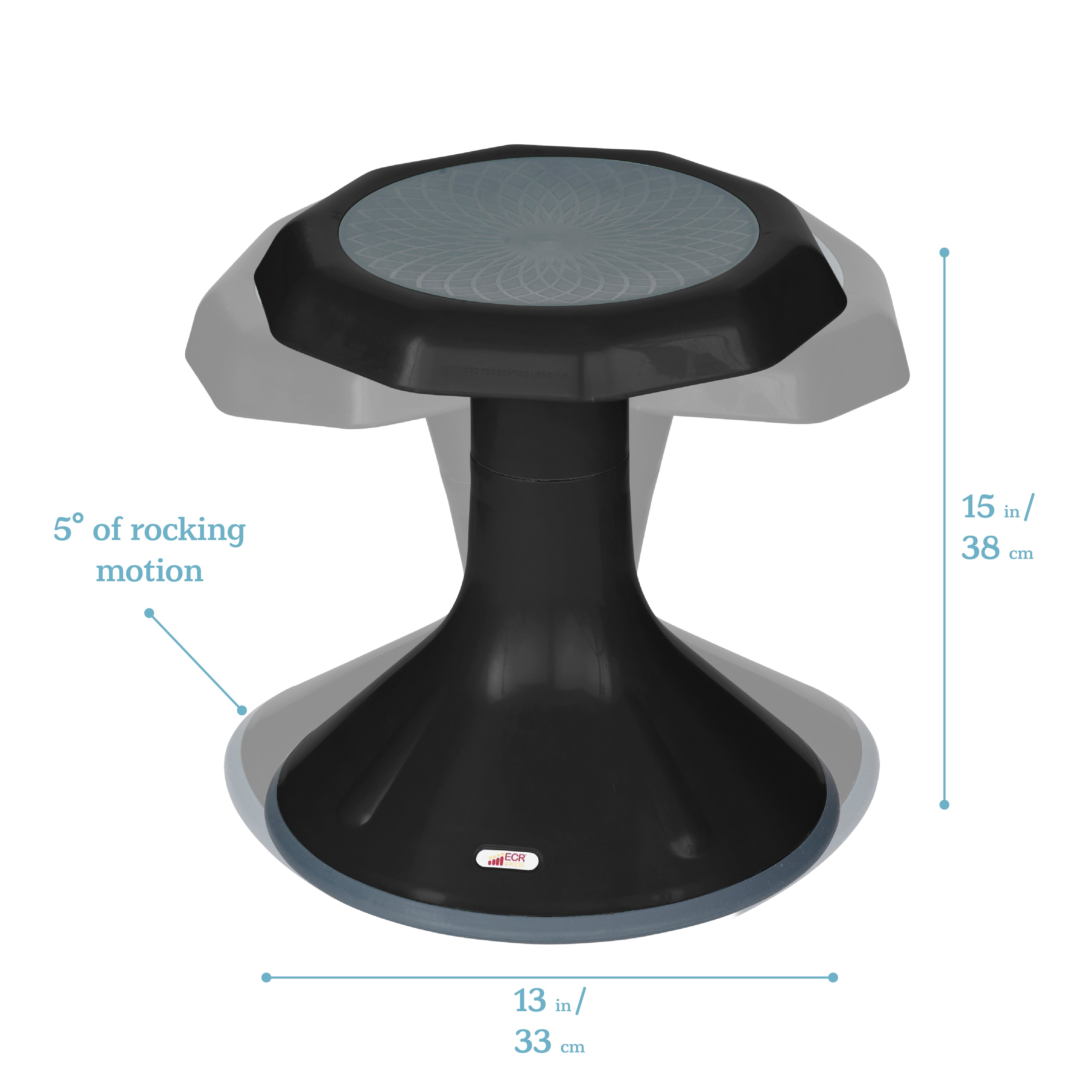 15in ACE Stool - Black