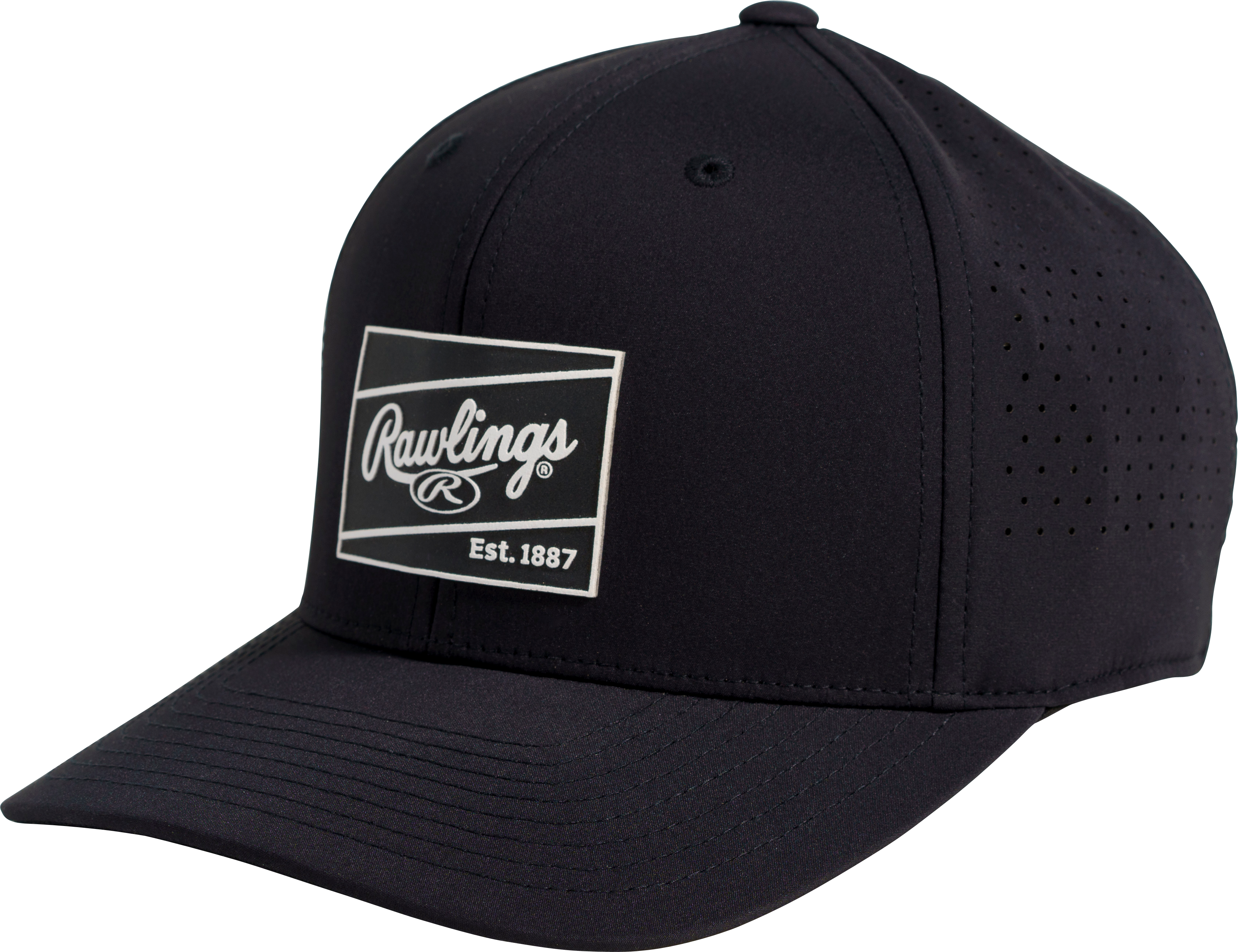 Rawlings Performance Hat - Snap Back - Black