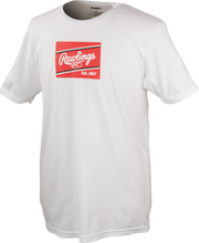 Rawlings Adult Patch T-Shirt - Small - White
