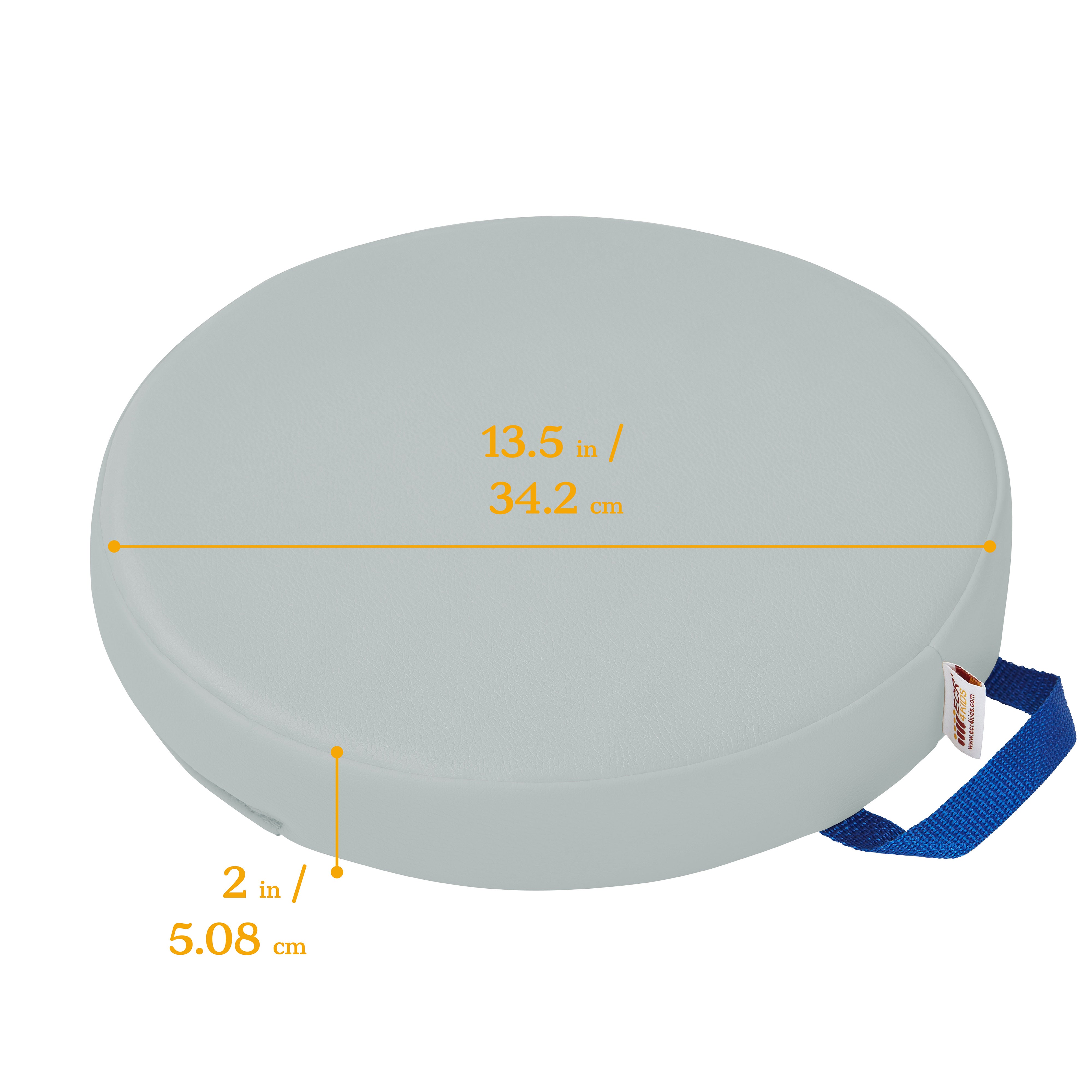 SoftZone Round Floor Cushion with Handle 6-Piece - Contemporary