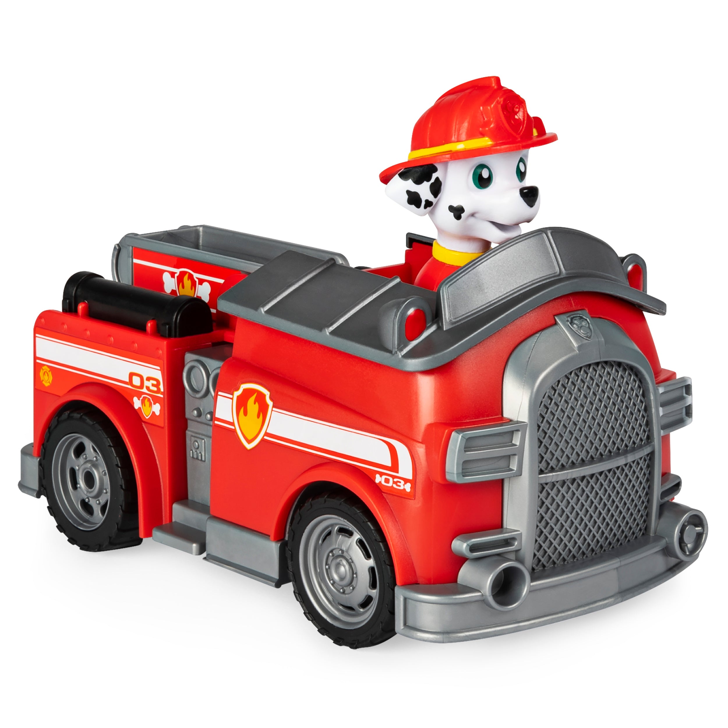 PAW Patrol, Marshall Remote Control Fire Truck with 2-Way Steering, for Kids Aged 3 and Up