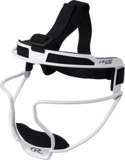 Rawlings Hi-Viz Ultra Adult Softball Fielders Mask - White