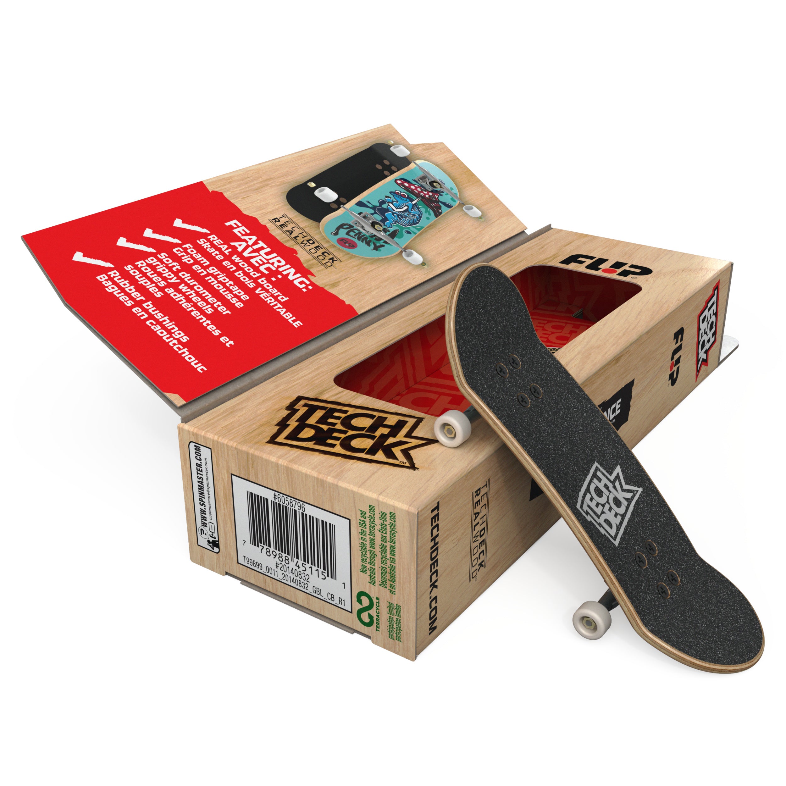 Tech Deck, Performance Series Fingerboards, Collectible and Customizable Mini Skateboards, Kids Toys for Ages 6 and up Styles May Vary