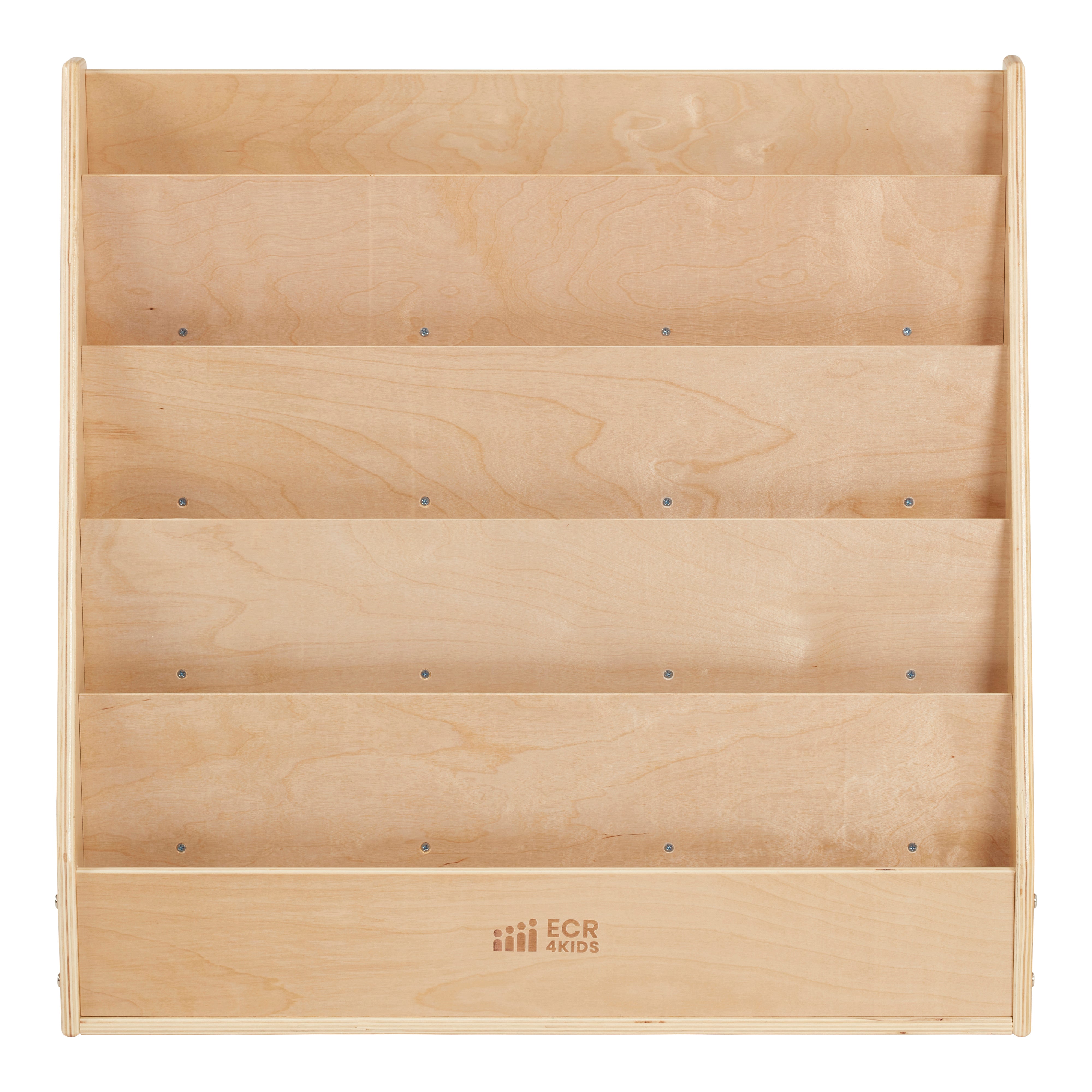 Streamline Single-Sided Book Display - Natural