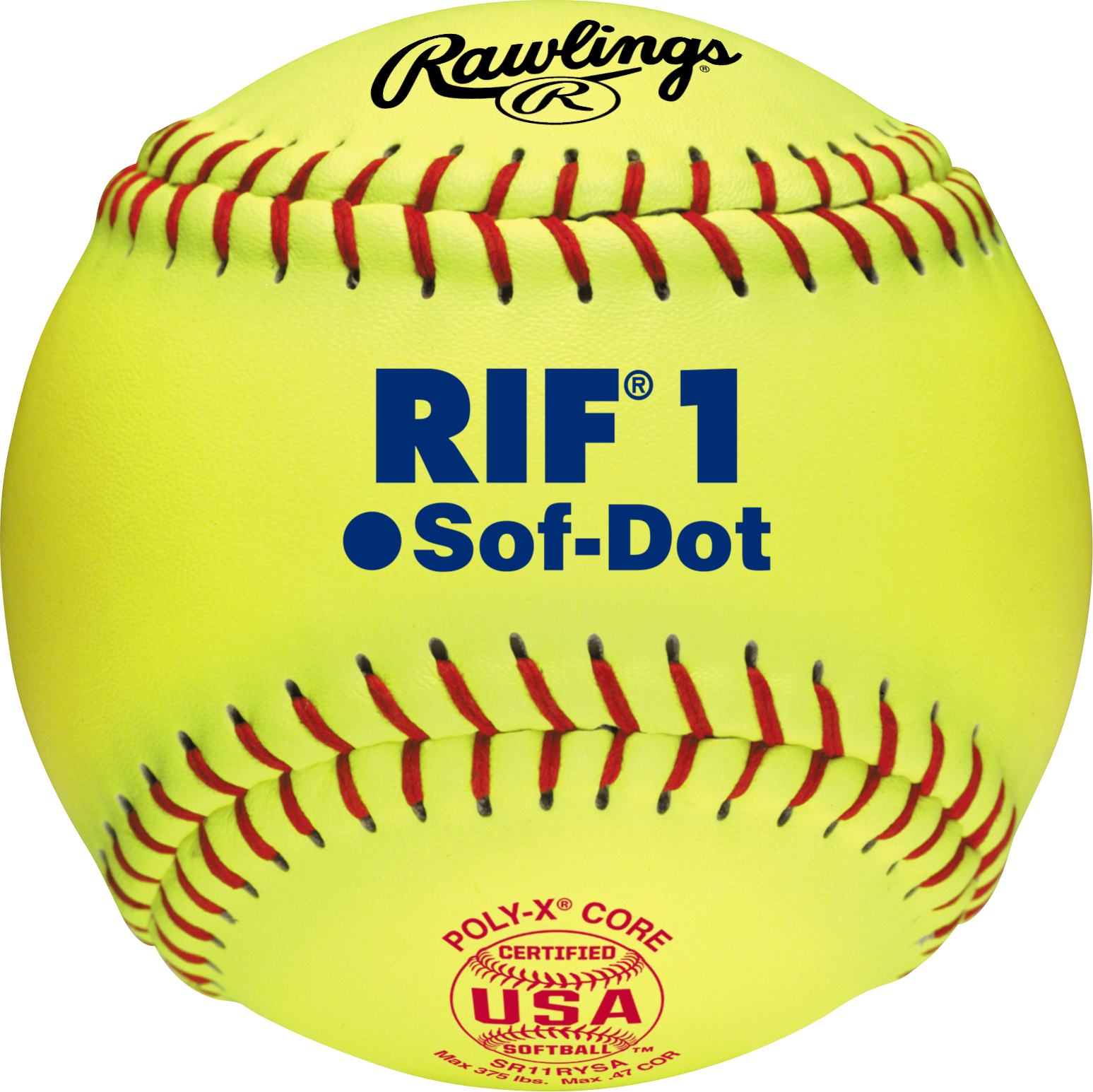 Rawlings 11-Inch Pro Tac Rif Fastpitch Softballs