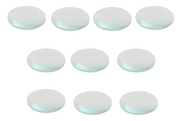 Lens, Double-Convex, Glass, 75 mm Diameter, 20 cm Focal Length