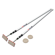 ZipWall® 12' Anodized Aluminum Spring-loaded Poles w/ Standard Zippers and Carry Bag (4-Pack)