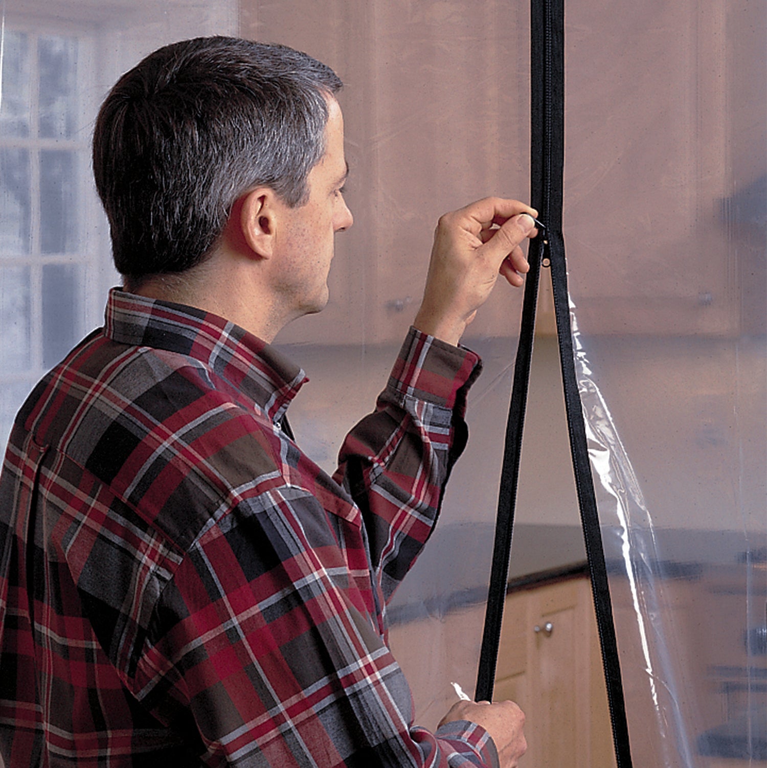 ZipWall® Standard Zipper w/ Flap Hooks (2-Pack)
