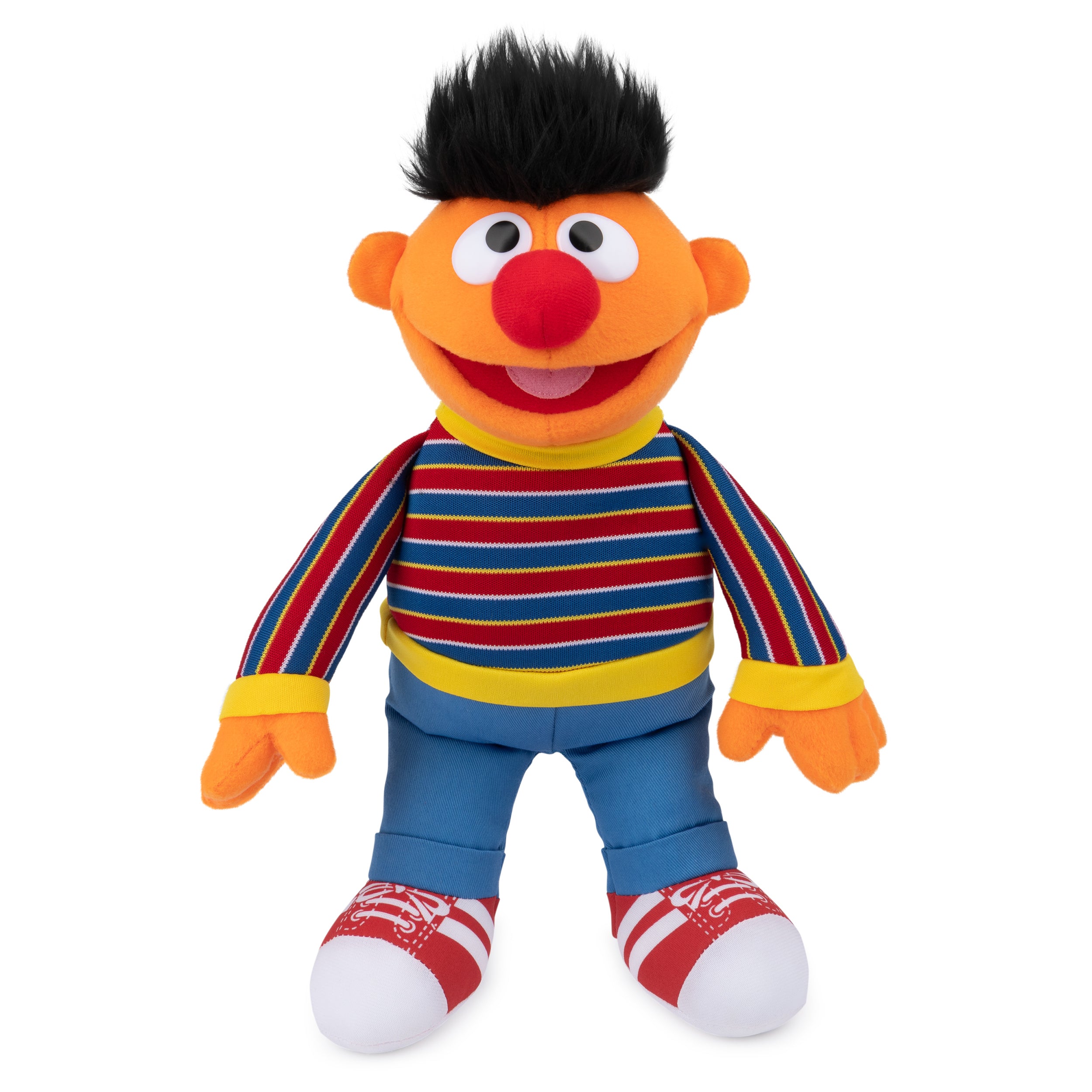 GUND Sesame Street Official Ernie Muppet Plush, Premium Plush Toy for Ages 1 & Up, Orange, 13.5”