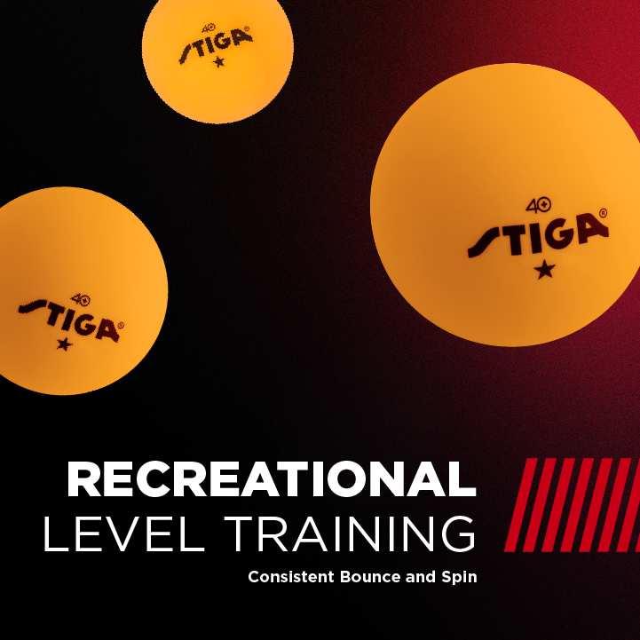 STIGA 1-Star Orange Balls (6-pack)