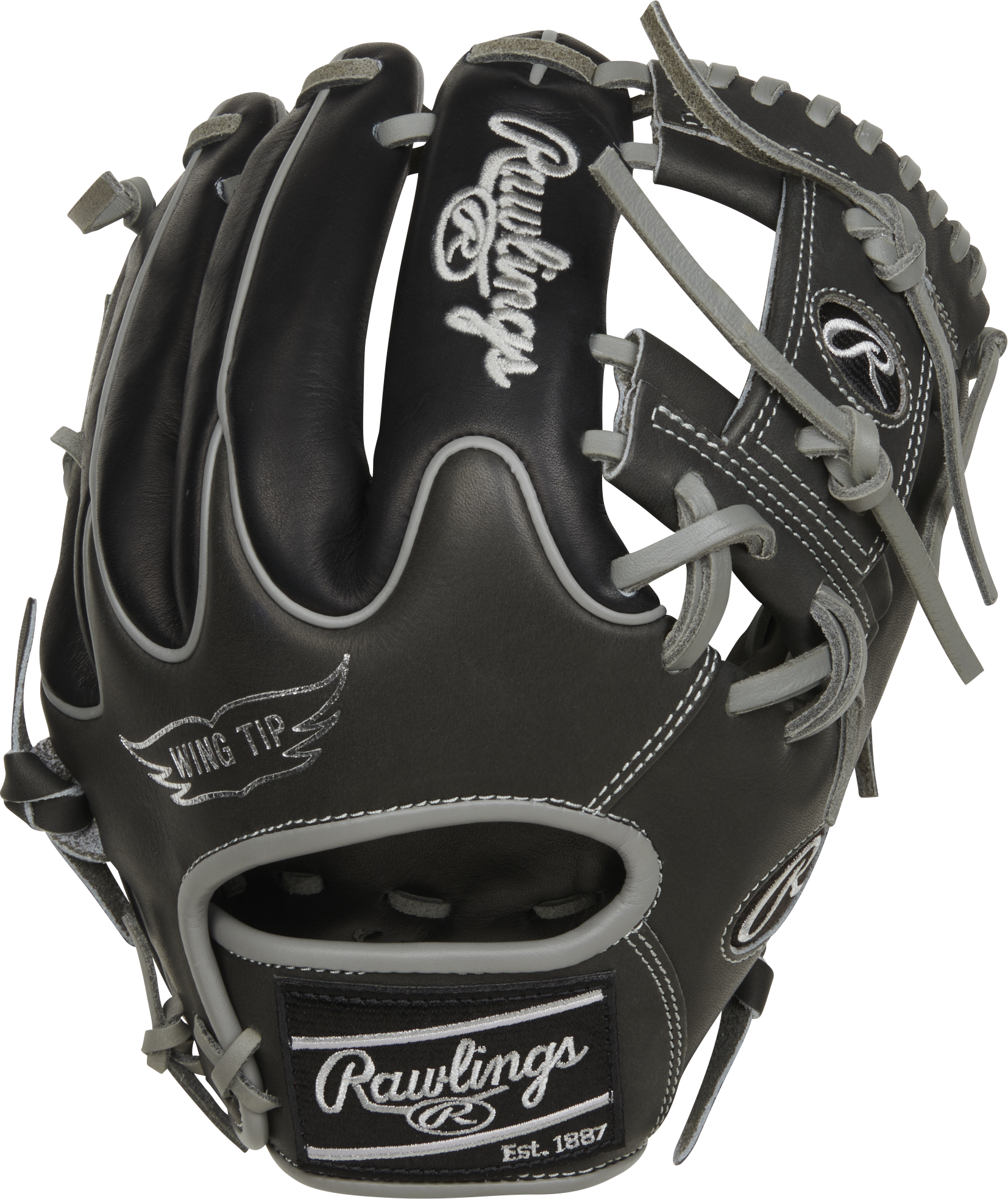 Rawlings Heart Of The Hide Series 11.75-Inch Baseball Glove - Right Hand Thrower - Dark Shadow