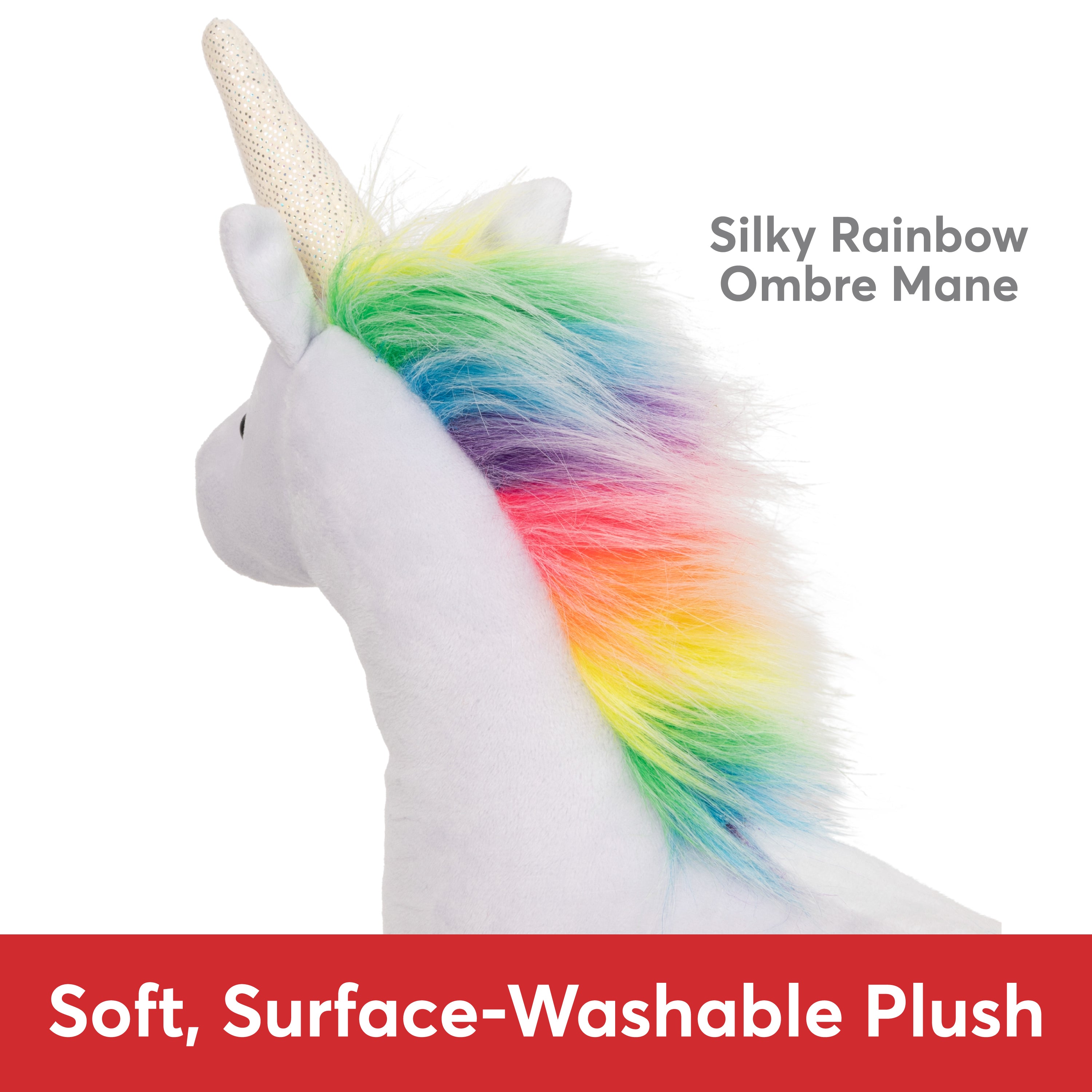 GUND Bluebell Rainbow Unicorn Stuffed Animal, Plush Unicorn for Ages 1 and Up, Blue, 15”
