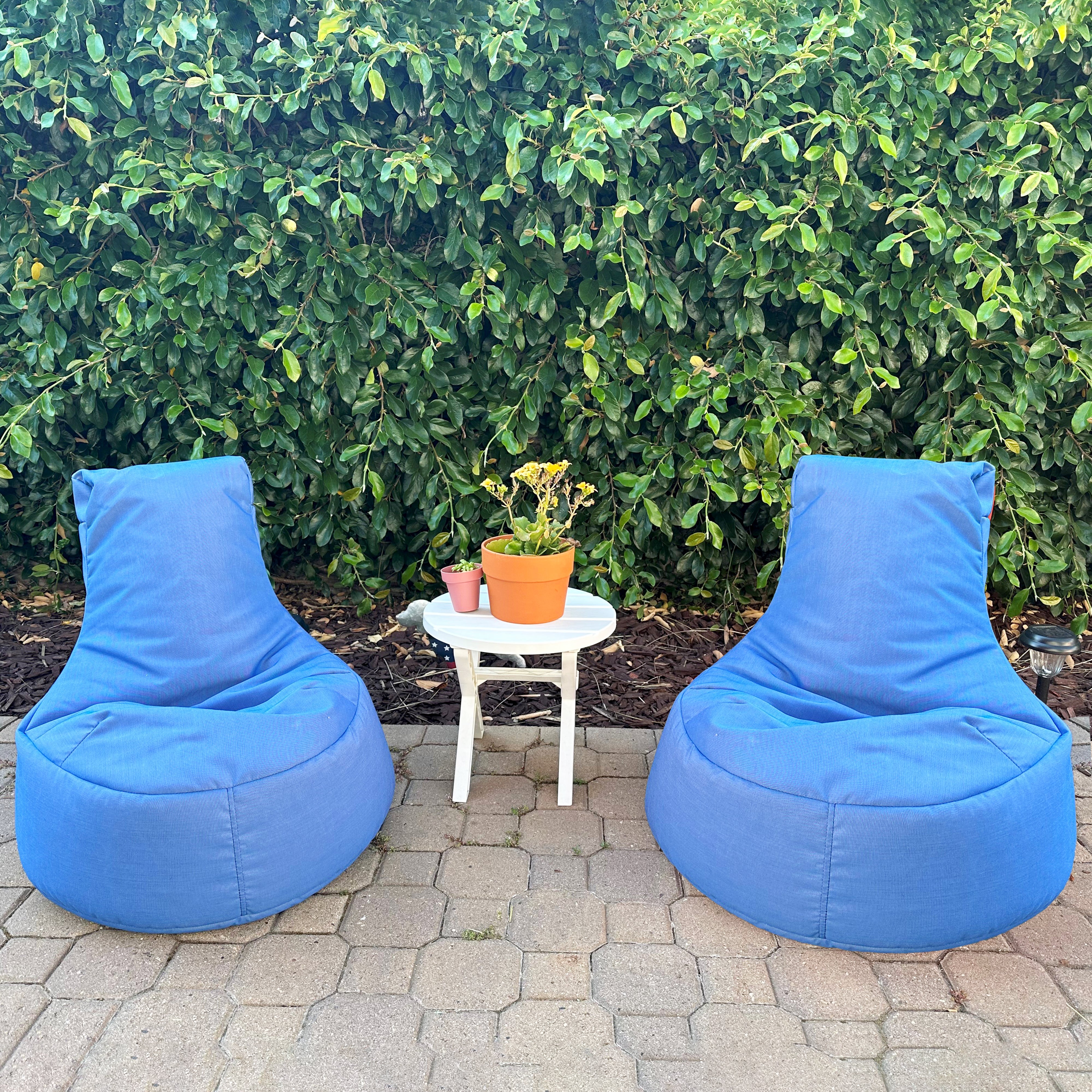 Element Paddle Out Bean Bag, 2-Piece - Denim Blue