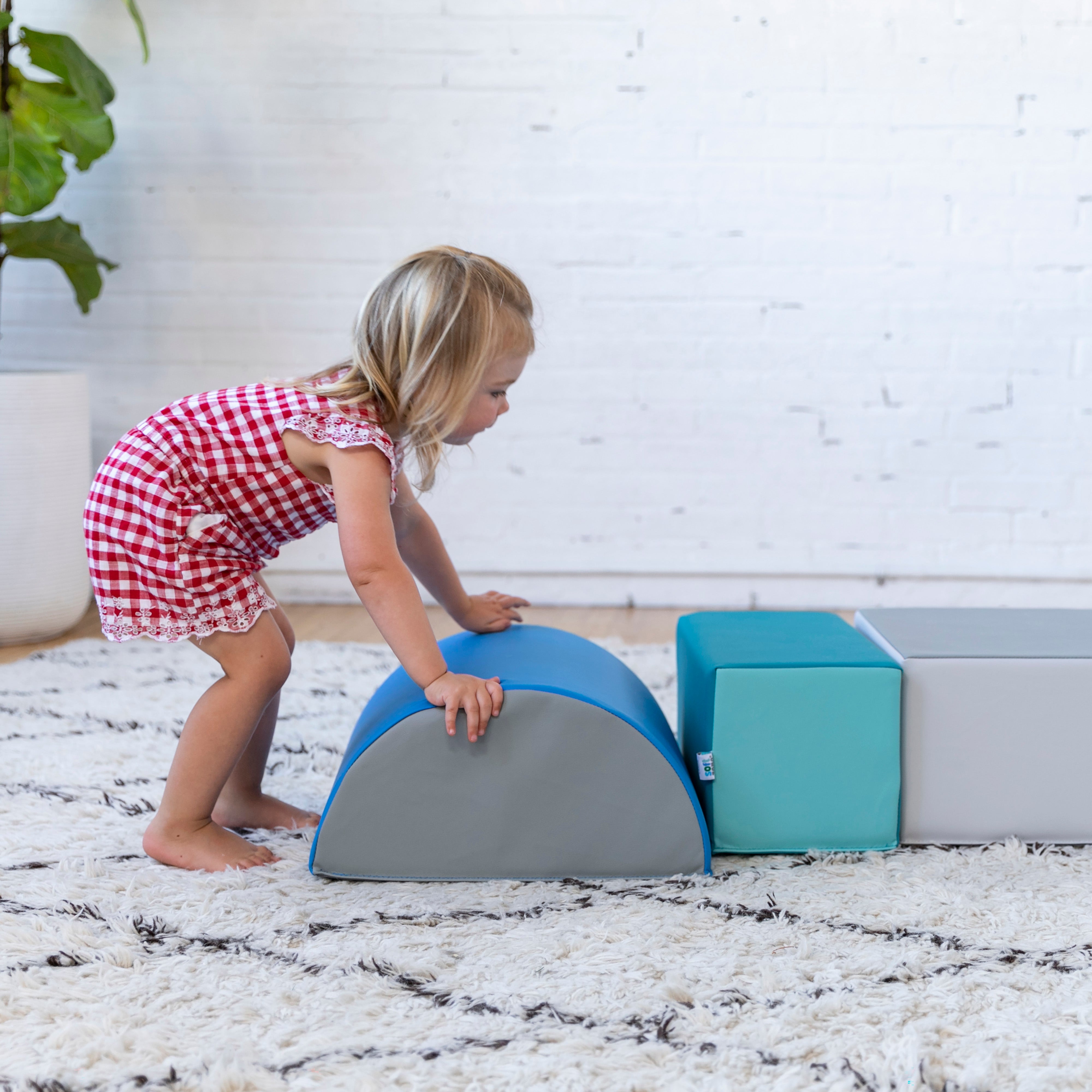SoftZone Climb and Crawl Play Set - Contemporary