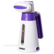 Eureka Eureka 100ml Portable Handheld Fabric Clothes Garment Steamer, Quick Heat With Travel Pouch (ERV2B) - Purple