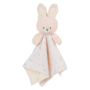 GUND Baby Sustainably Soft Bunny Lovey, Stuffed Animal Plush Blanket Made from 100% Recycled Materials, for Babies and Newborns, Pink/Cream, 10”