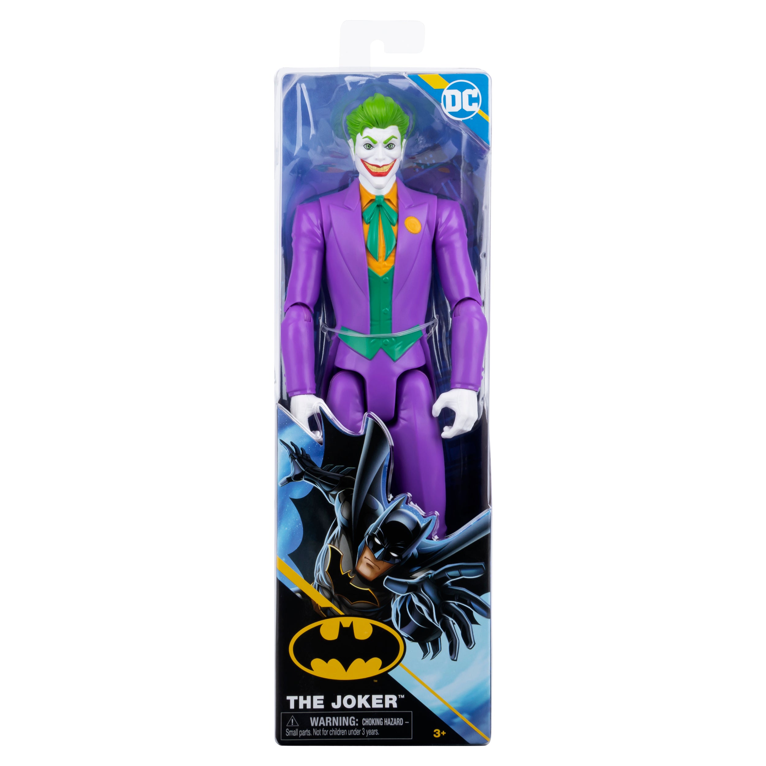 DC Comics, 12-inch The Joker Action Figure, Kids Toys for Boys and Girls Ages 3 and Up