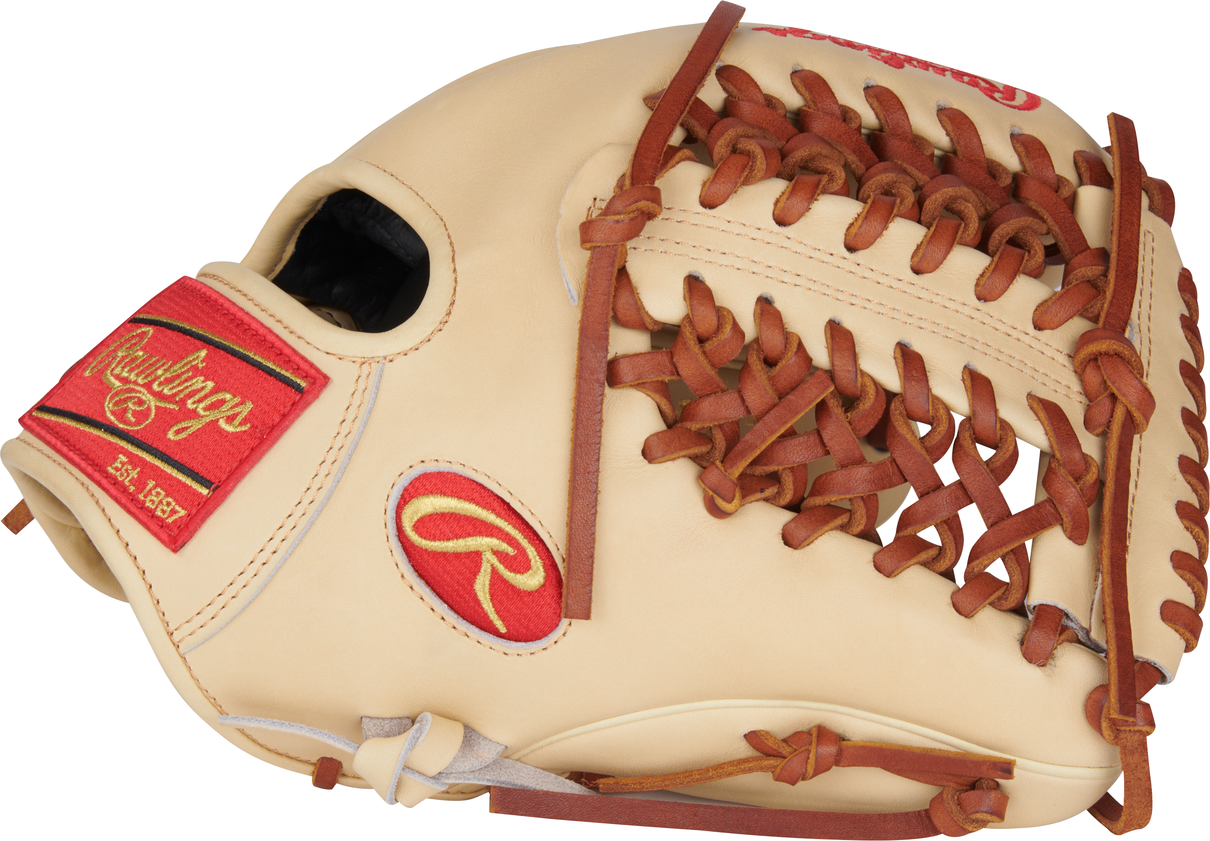 Rawlings Heart Of The Hide Series 11.75-Inch Baseball Glove - Right Hand Thrower - Camel