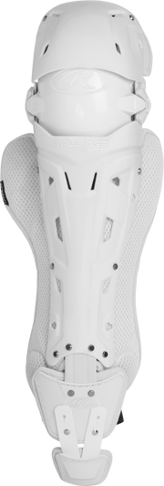 Rawlings Mach Adult Leg Guards - White/White