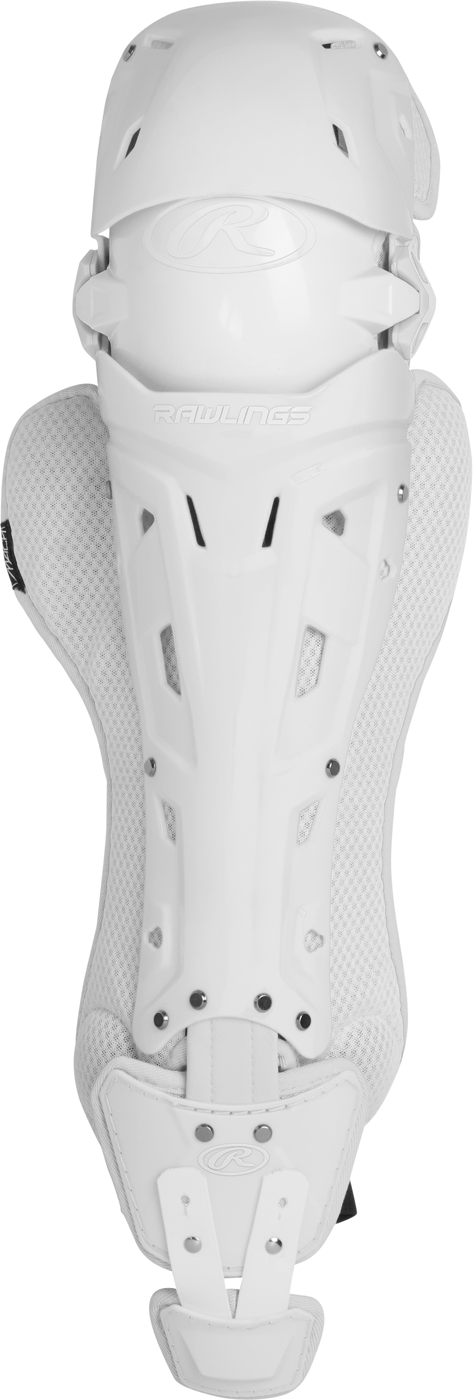 Rawlings Mach Adult Leg Guards - White/White