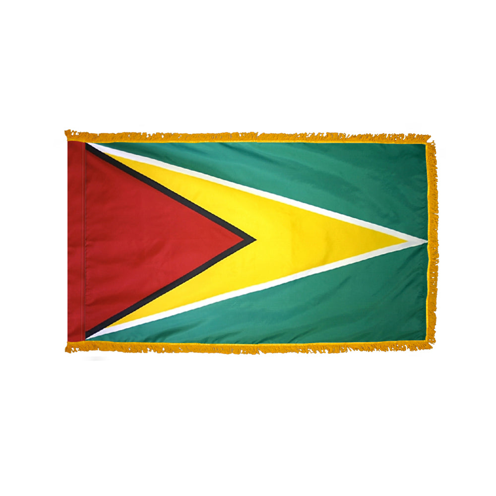 3X5 FT COL NYL-GLO GUYANA FRG