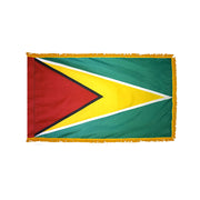 3X5 FT COL NYL-GLO GUYANA FRG