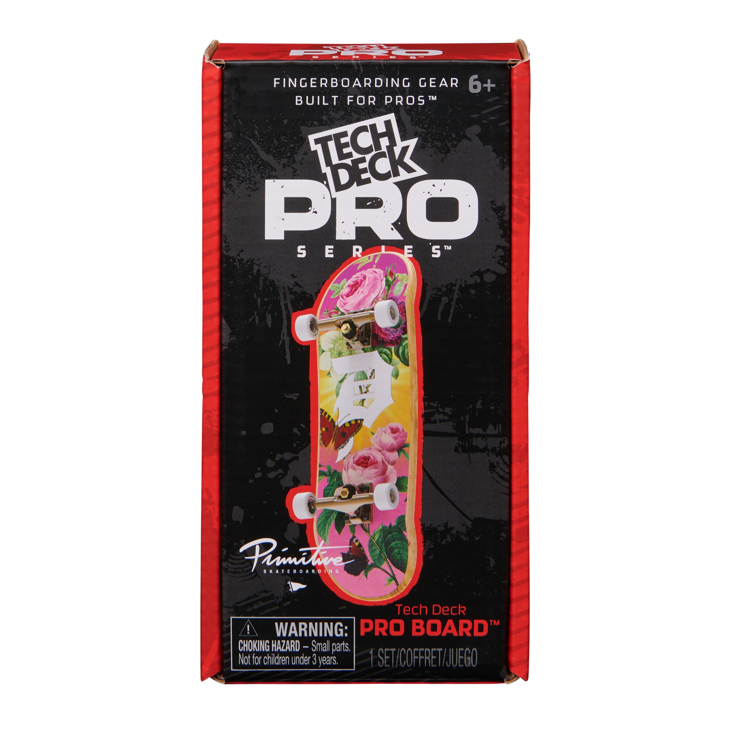 Tech Deck, Pro Series Finger Board with Storage Display, Built for Pros; Authentic Mini Skateboards, Kids Toys for Ages 6 and up Styles May Vary