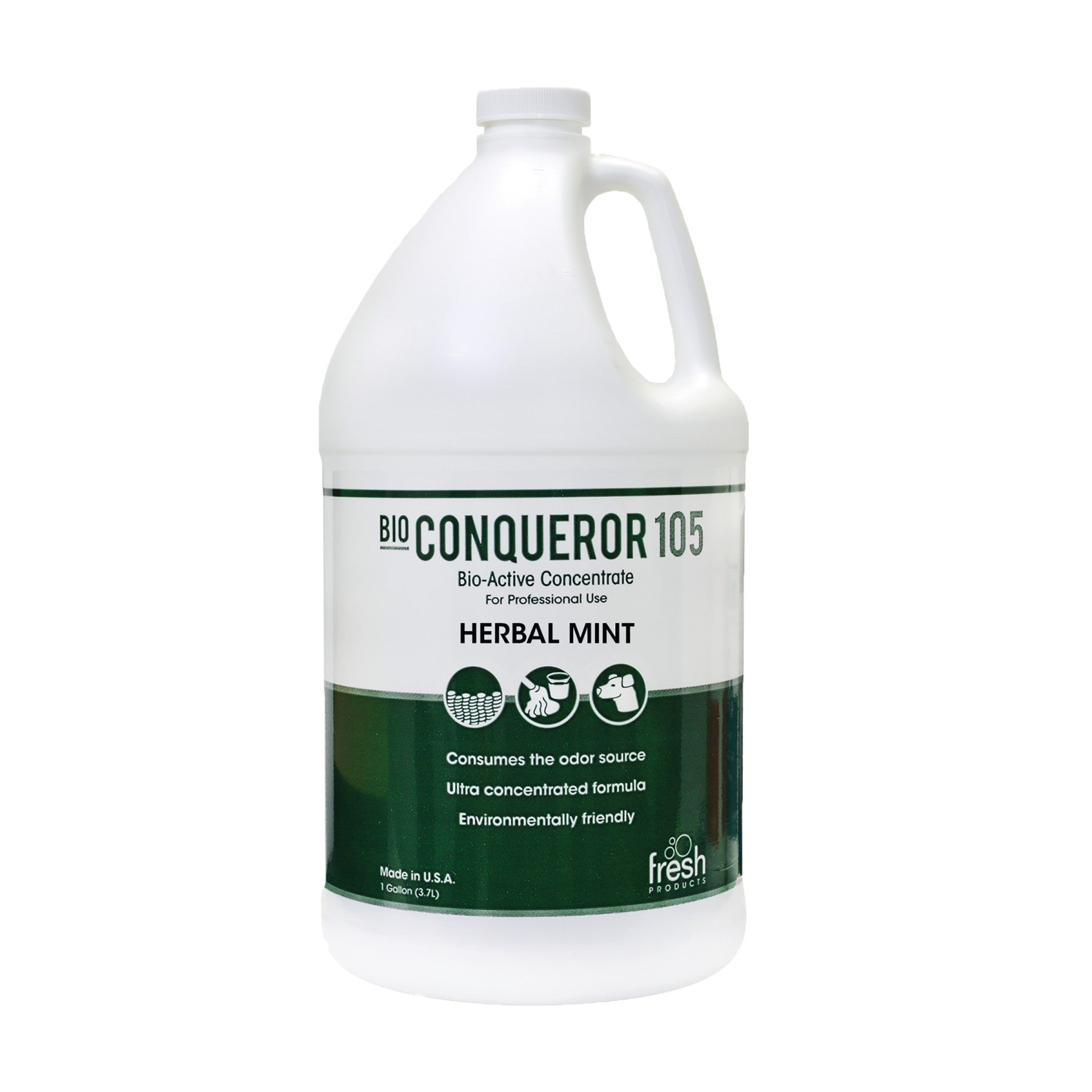 Bio Conqueror 105 Liquid - 1 gallon Herbal Mint (4 Pack)