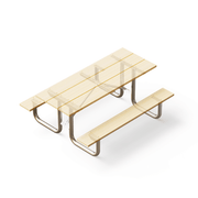 Heavy Duty Picnic Table Frame Kit – Frame Only – Welded 6ft or 8ft Galvanized