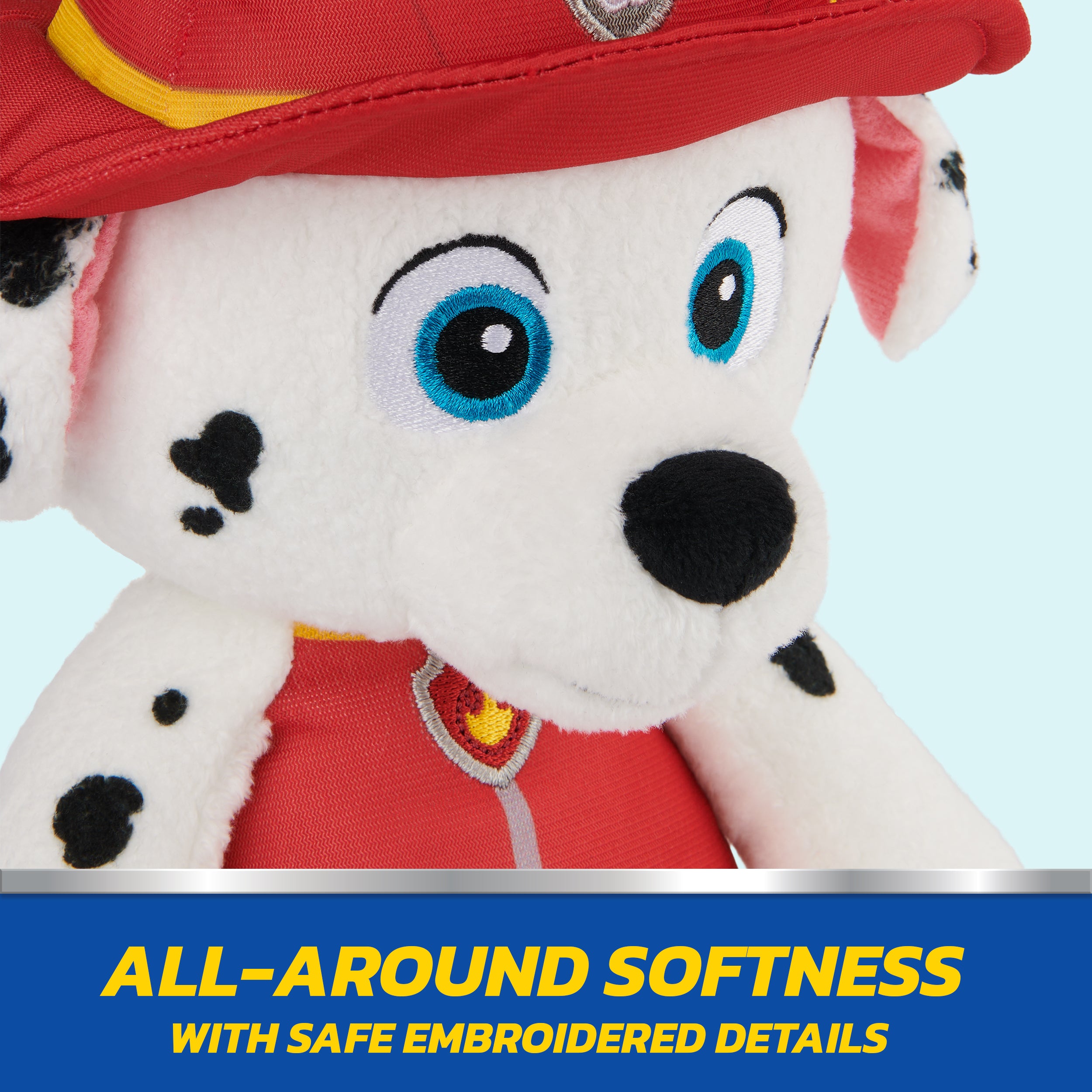GUND PAW Patrol Official Marshall Take Along Buddy Plush Toy, Premium Stuffed Animal for Ages 1 & Up, Red/White, 13”