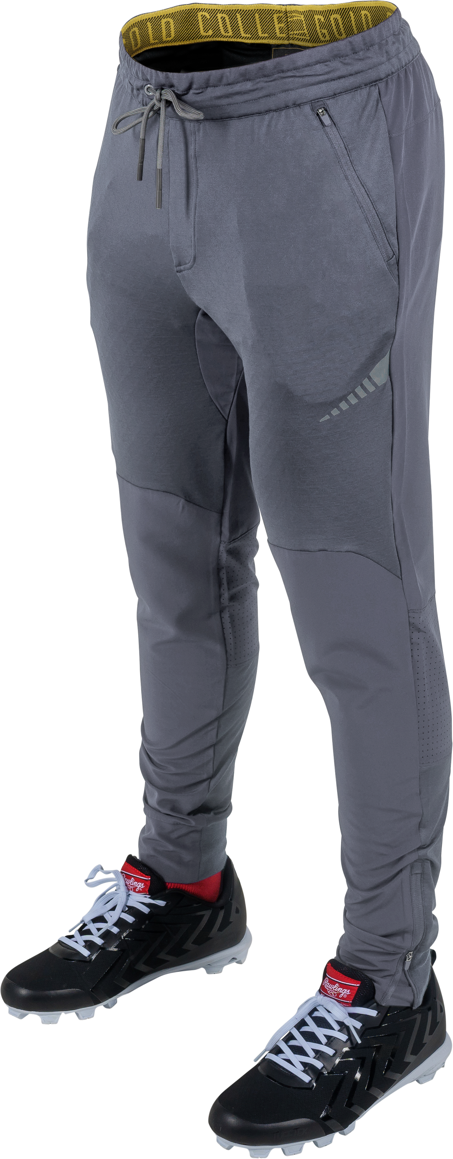 Rawlings Adult Gold Collection Training Jogger Pant - Small - Blue Gray