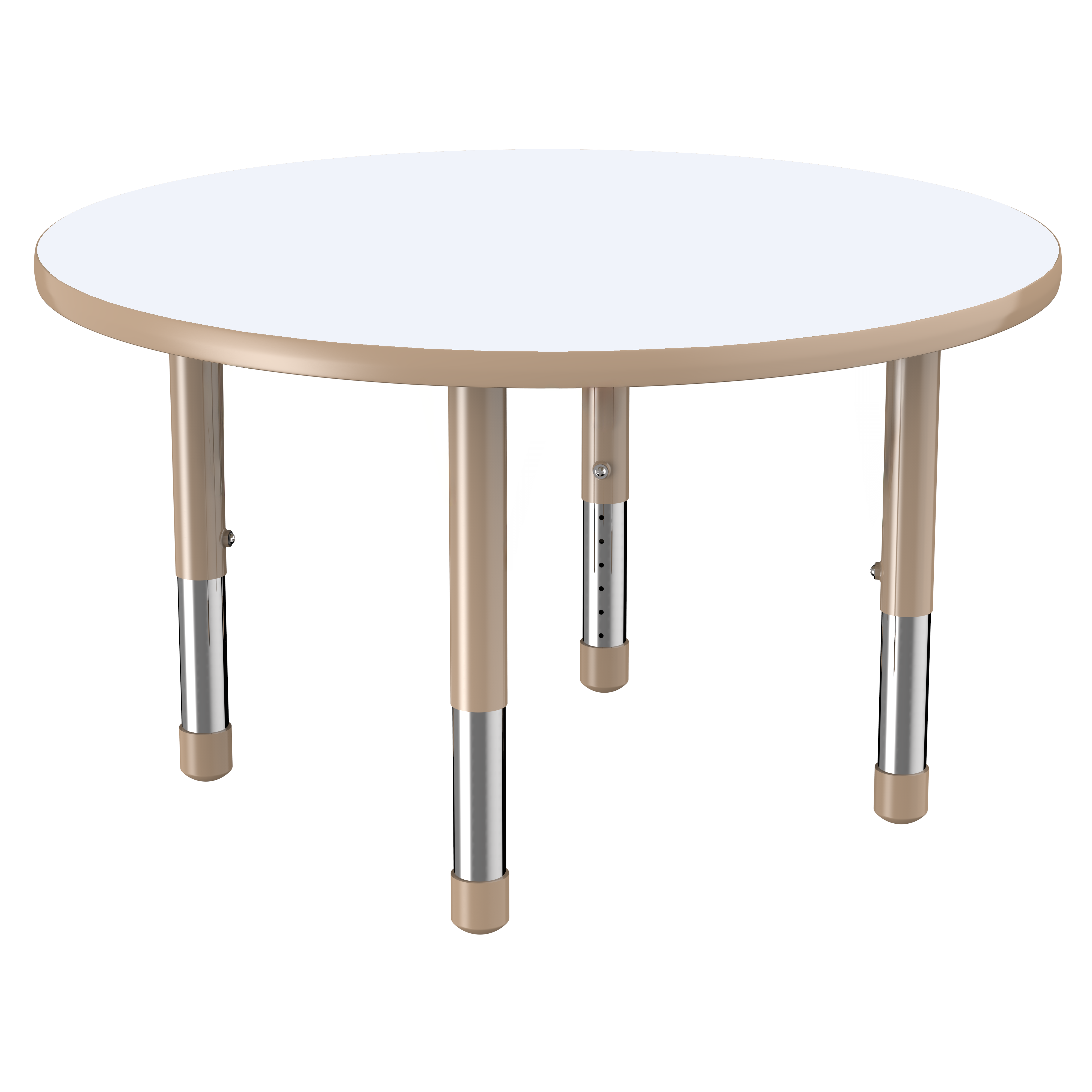36" Round Dry-Erase Activity Table with Adjustable Chunky Legs - Whiteboard/Sand