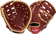 Rawlings Sandlot Series First Base Mitt 12.5-Inch Baseball Glove - Right Hand Thrower - Sherry
