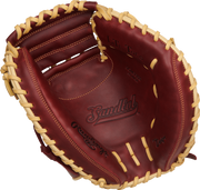 Rawlings Sandlot Series Catchers Mitt 33-Inch Baseball Glove  - Right Hand Thrower - Sherry