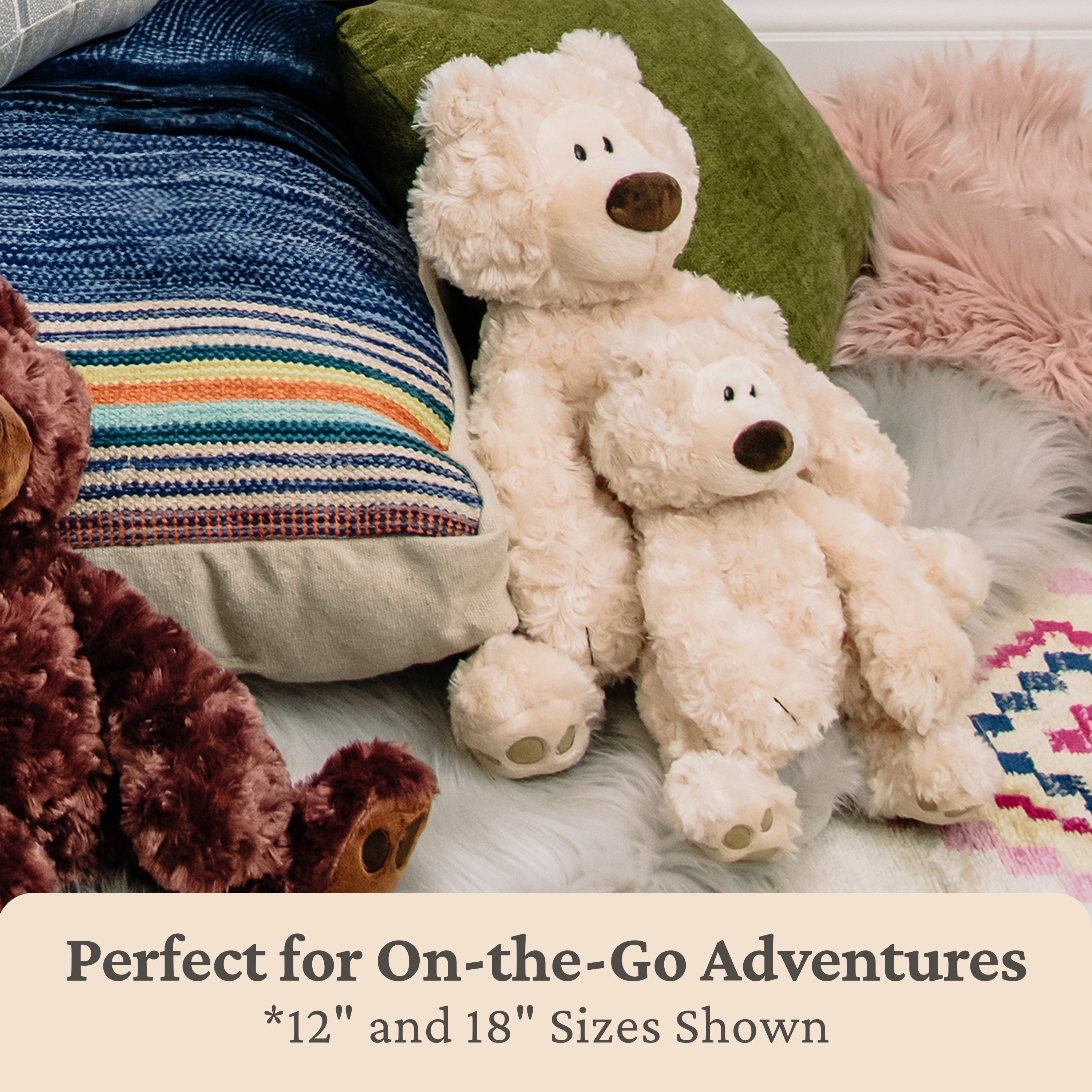 GUND Philbin Classic Teddy Bear, Premium Stuffed Animal for Ages 1 and Up, Beige, 12”