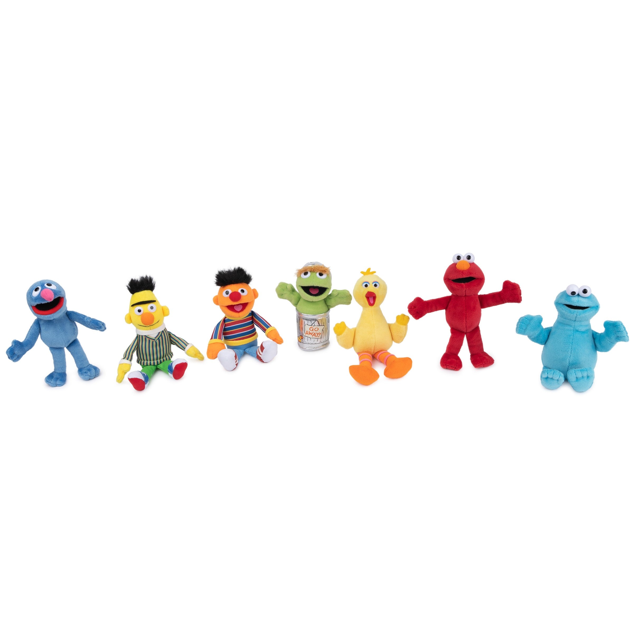 GUND Sesame Street Official Muppet Beanbag Assortment, Premium Plush Toys for Ages 1 & Up