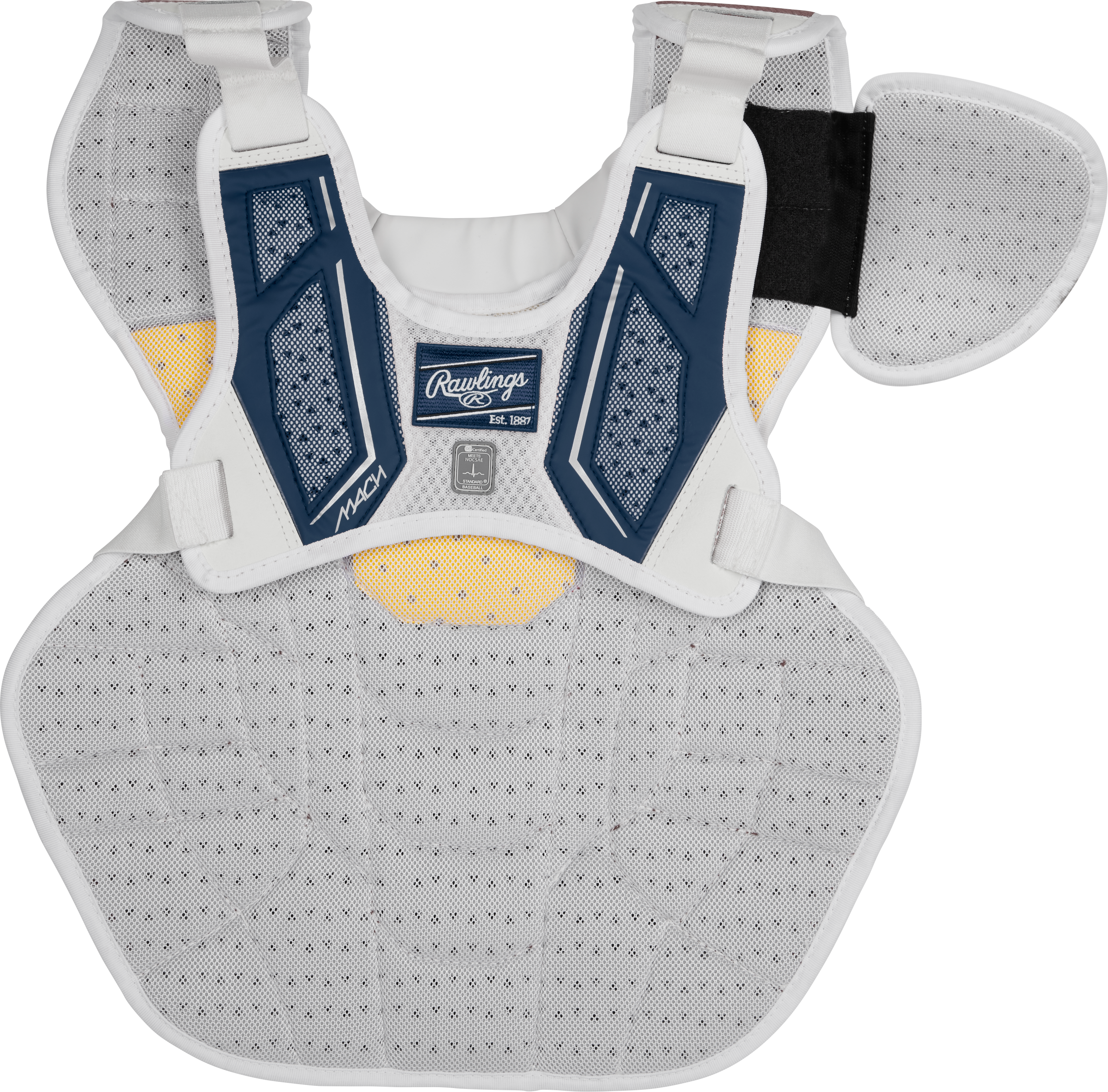 Rawlings Mach Intermediate Chest Protector - Navy