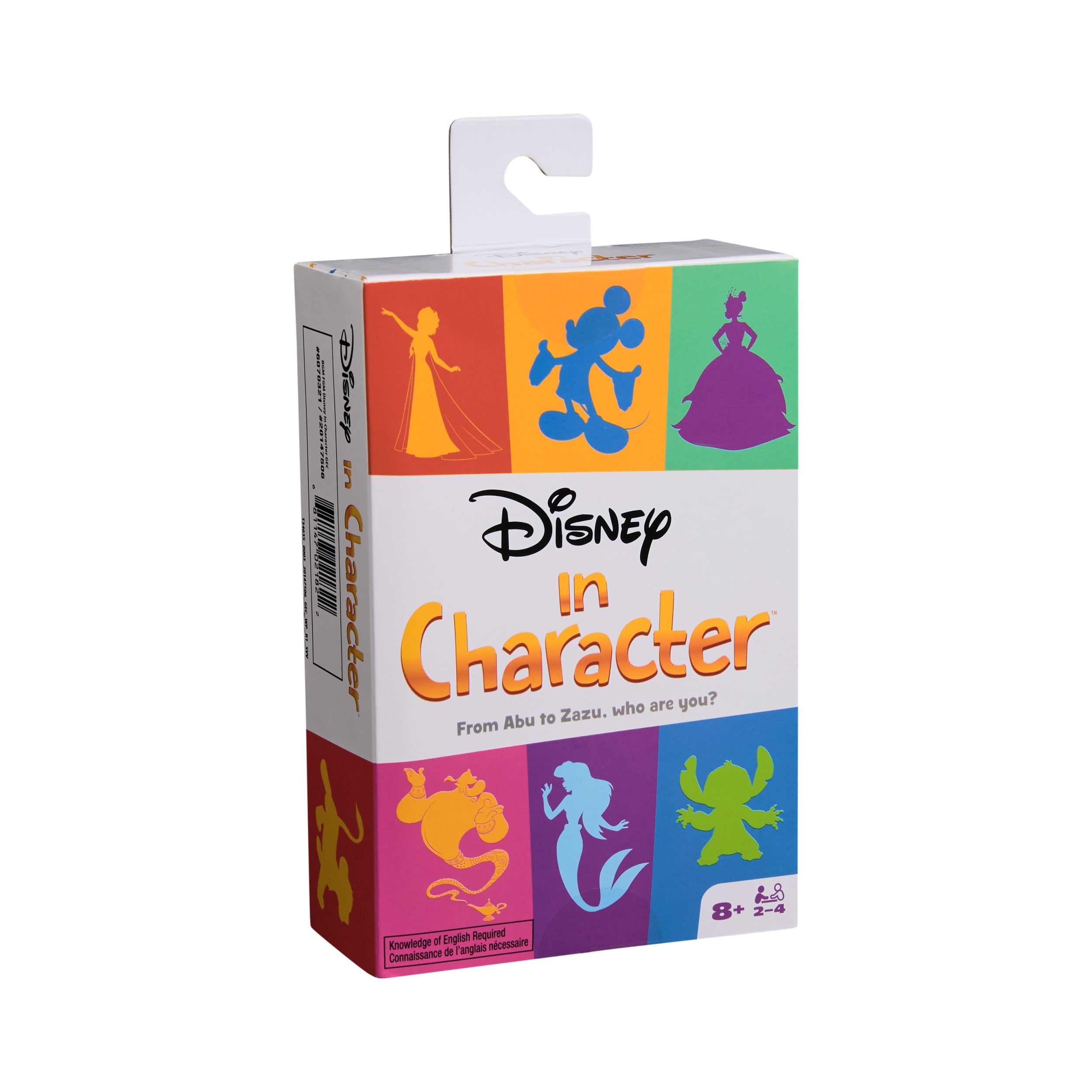 Spin Master Games, Disney in Character Card Game, Interactive Charades, Disney Trivia & More for Hilarious Family Fun, Indoor Activity, 2-4 Players, for Ages 8 & Up
