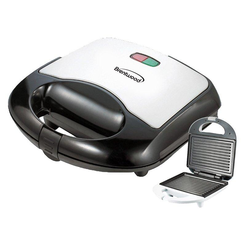Brentwood TS-246 Non-Stick Panini Press and Sandwich Maker - Black
