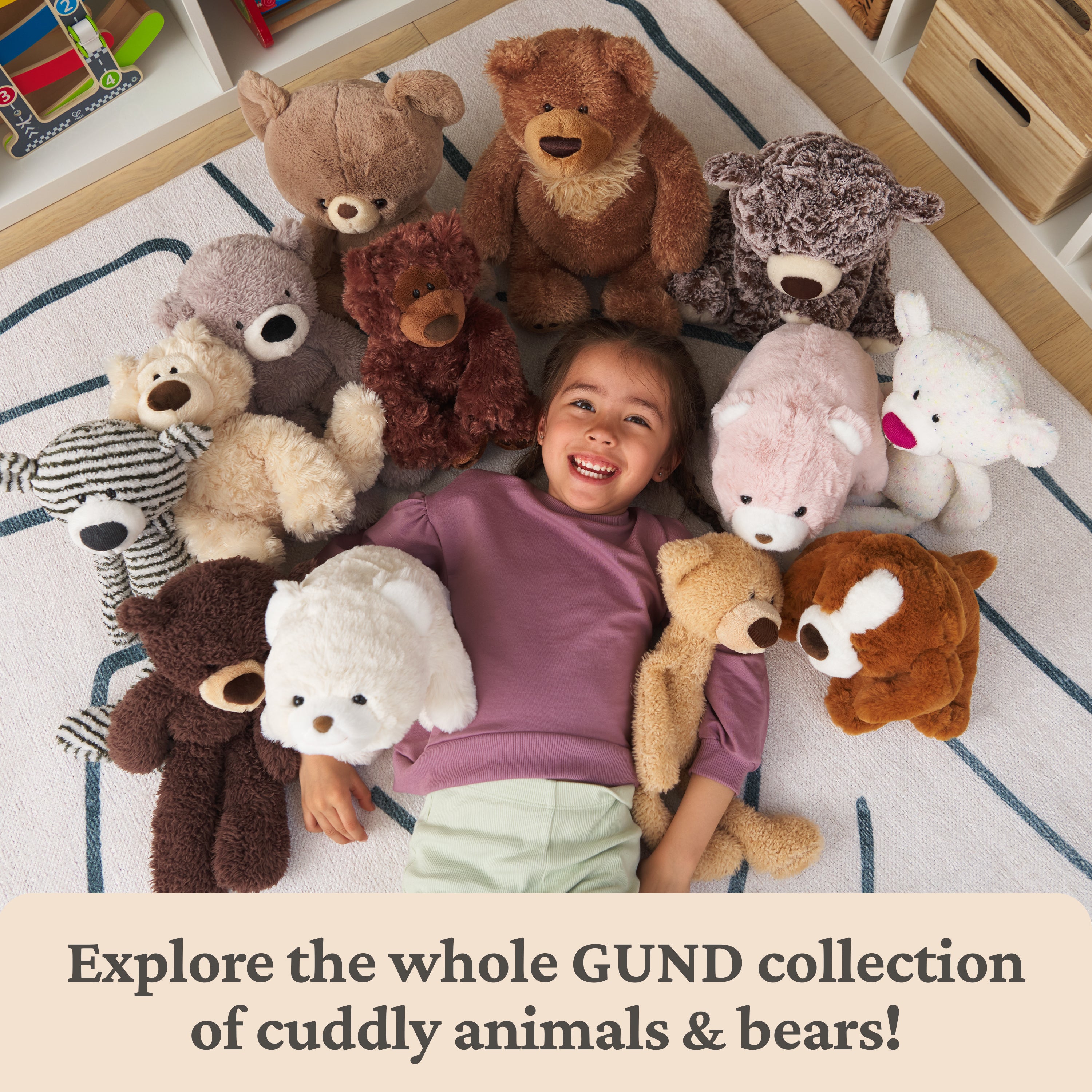 GUND Bexley Teddy Bear, Premium Teddy Bear Stuffed Animal for Ages 1 and Up, Brown, 12”