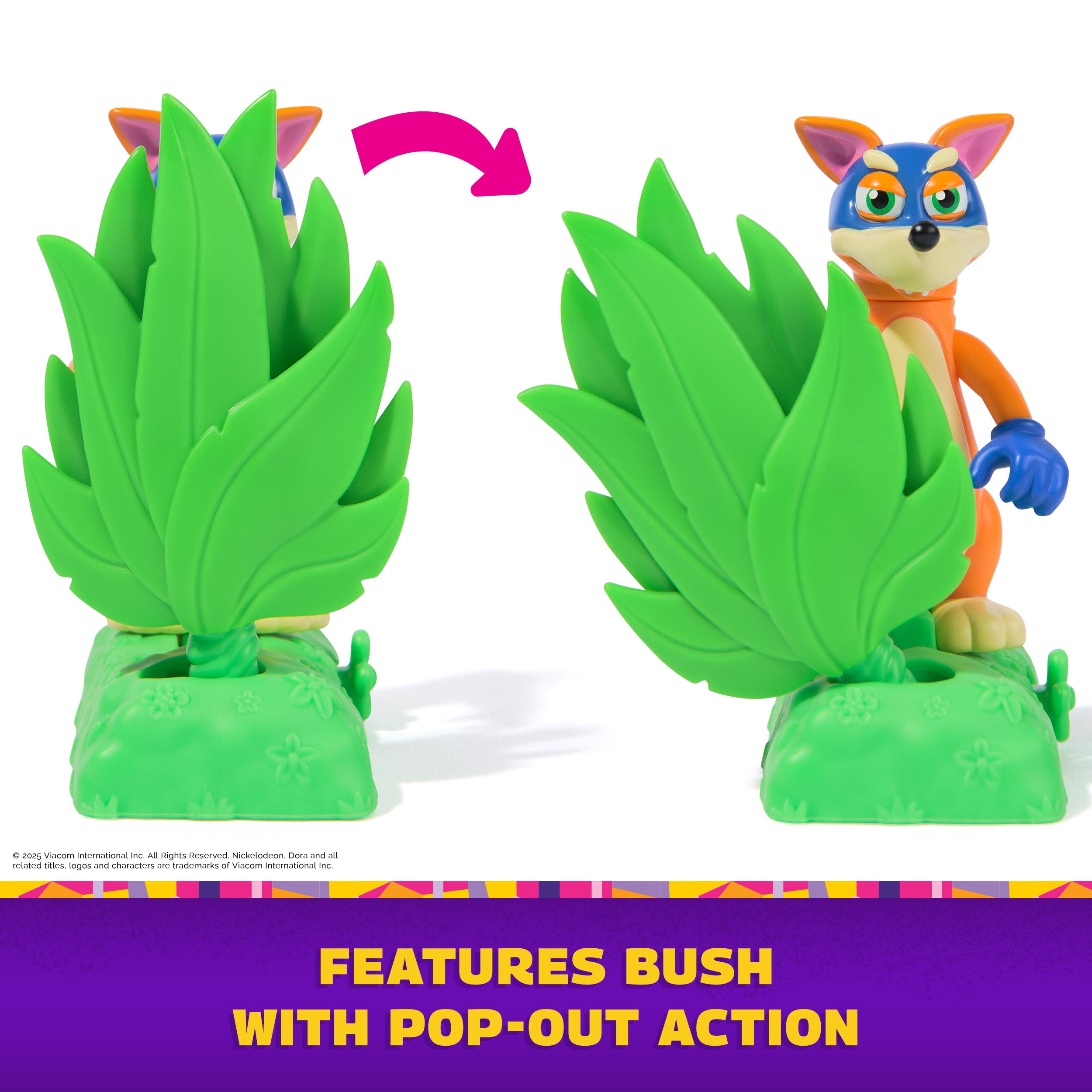 Dora, Swipe & Surprise Adventure Pack, with Boots & Swiper Toy Figures and 2 Accessories, Kids Toys for Girls & Boys Ages 3 and Up