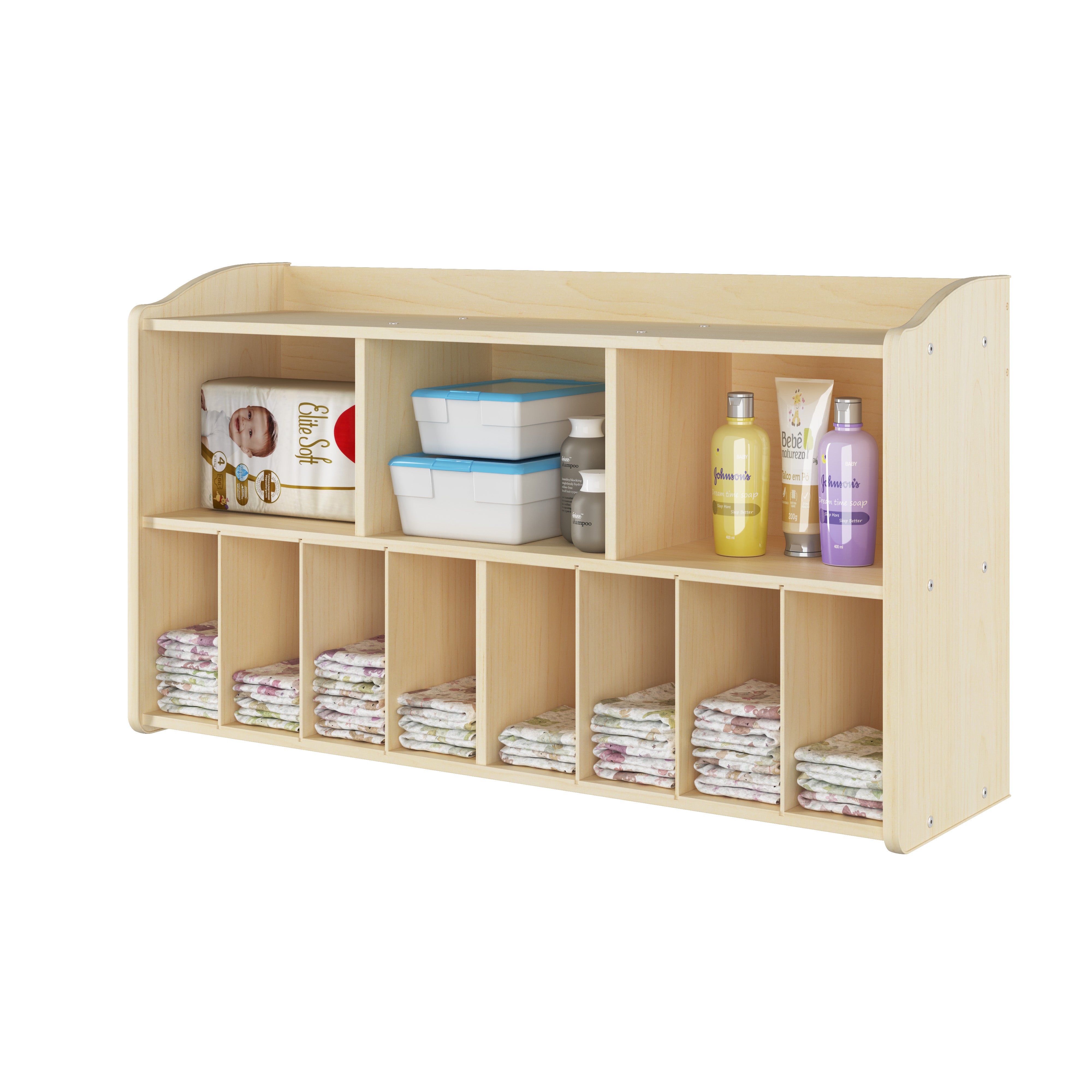 Wall Mounted Diaper Organizer
