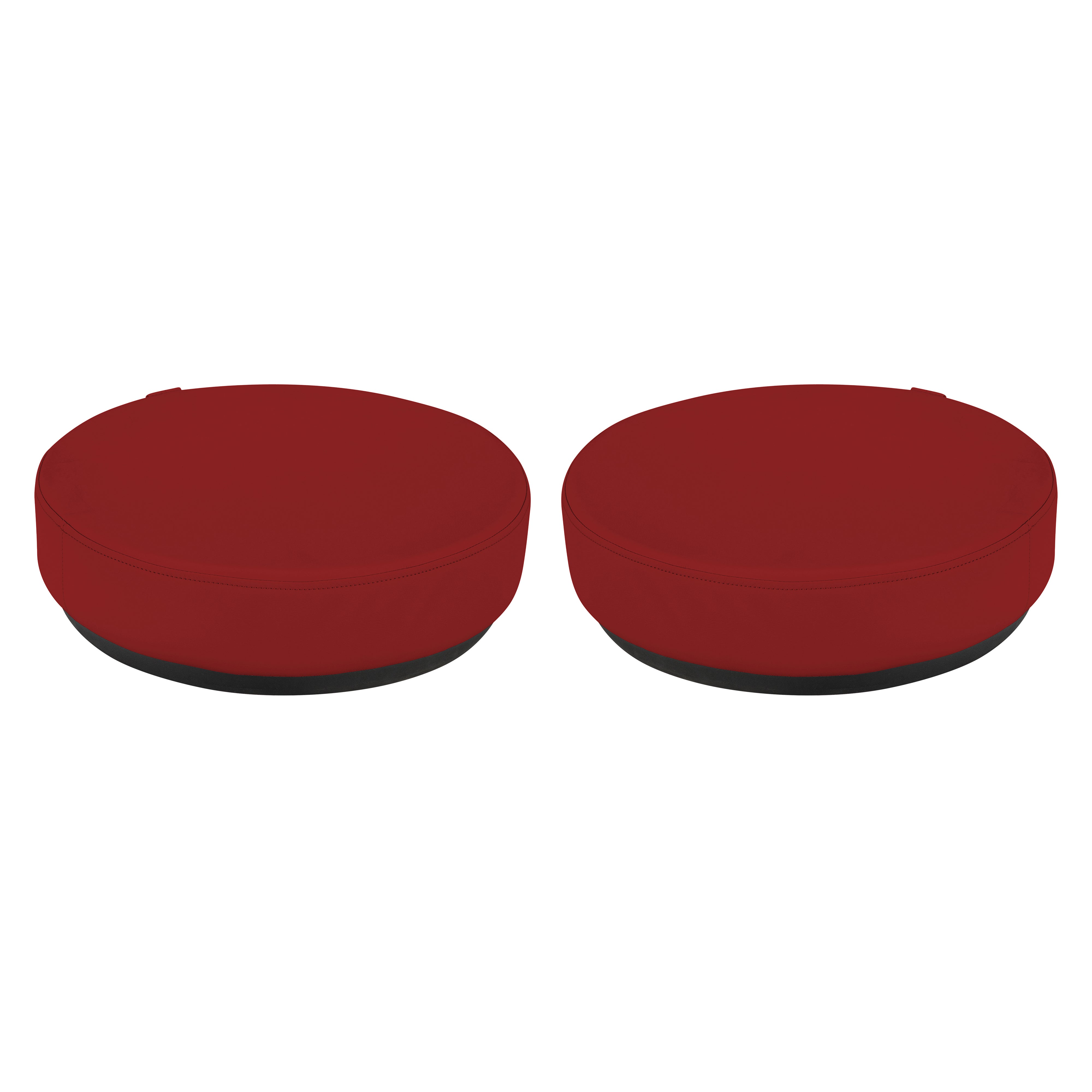 Pro Series Floor Cushion with Wobble Base, 2-Piece - Crimson